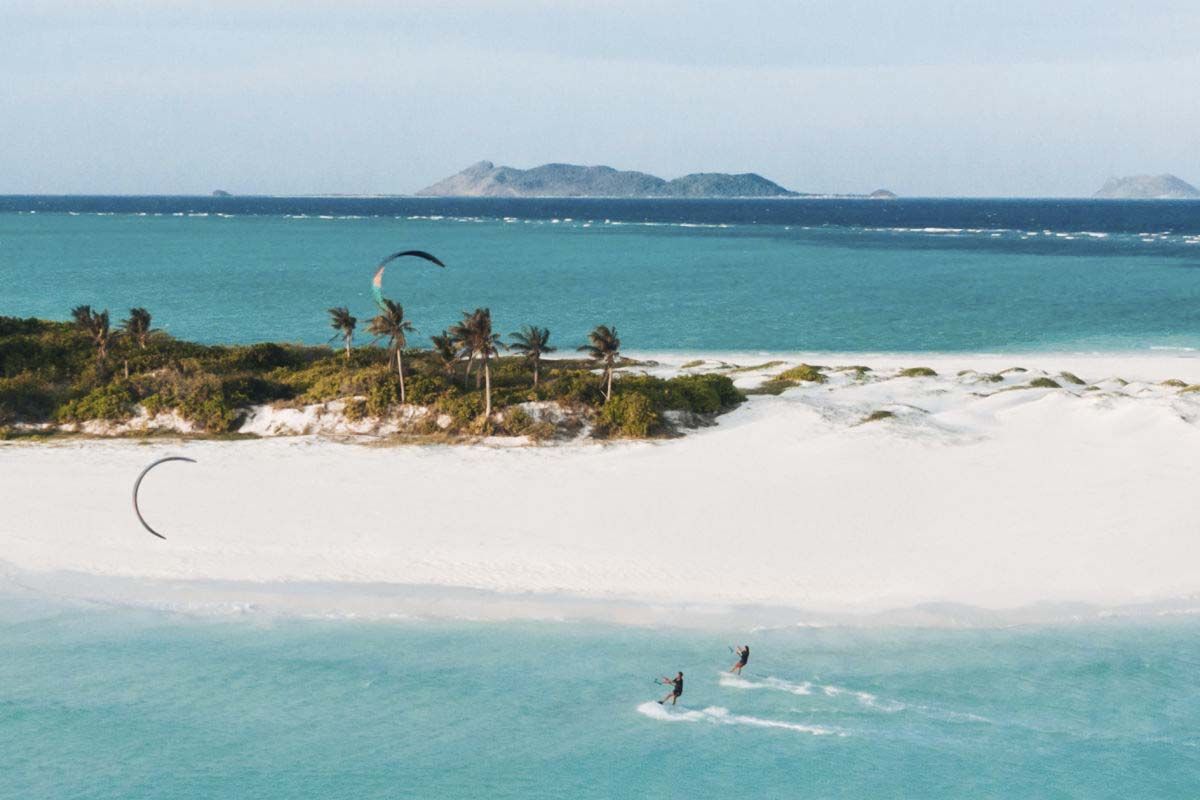 Amanpulo, Philippines - Watersport, Kitesurfing, In the southern tip 1