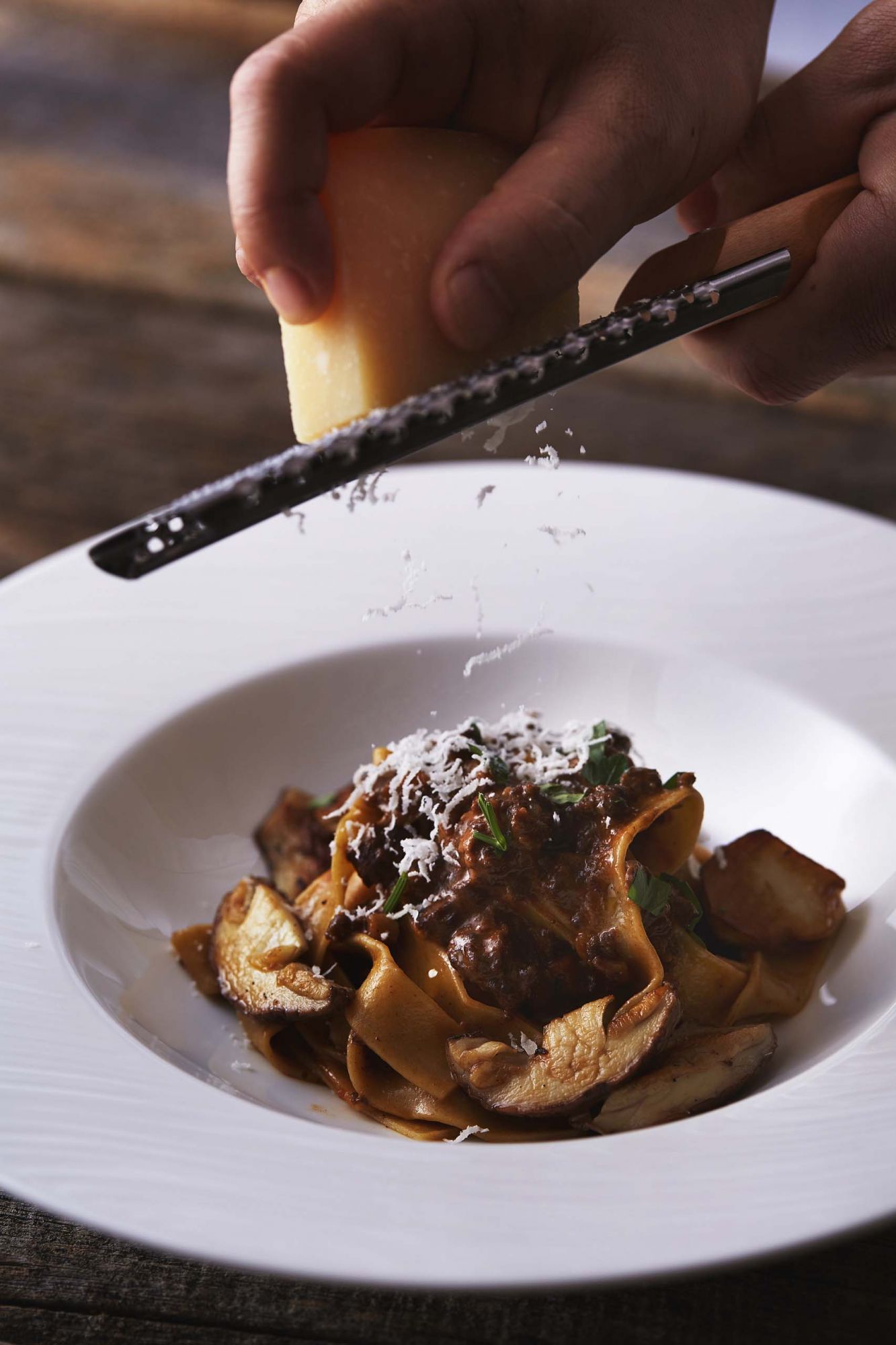 ARVA Pappardelle, Wild Boar Ragout, Porcini, Truffle