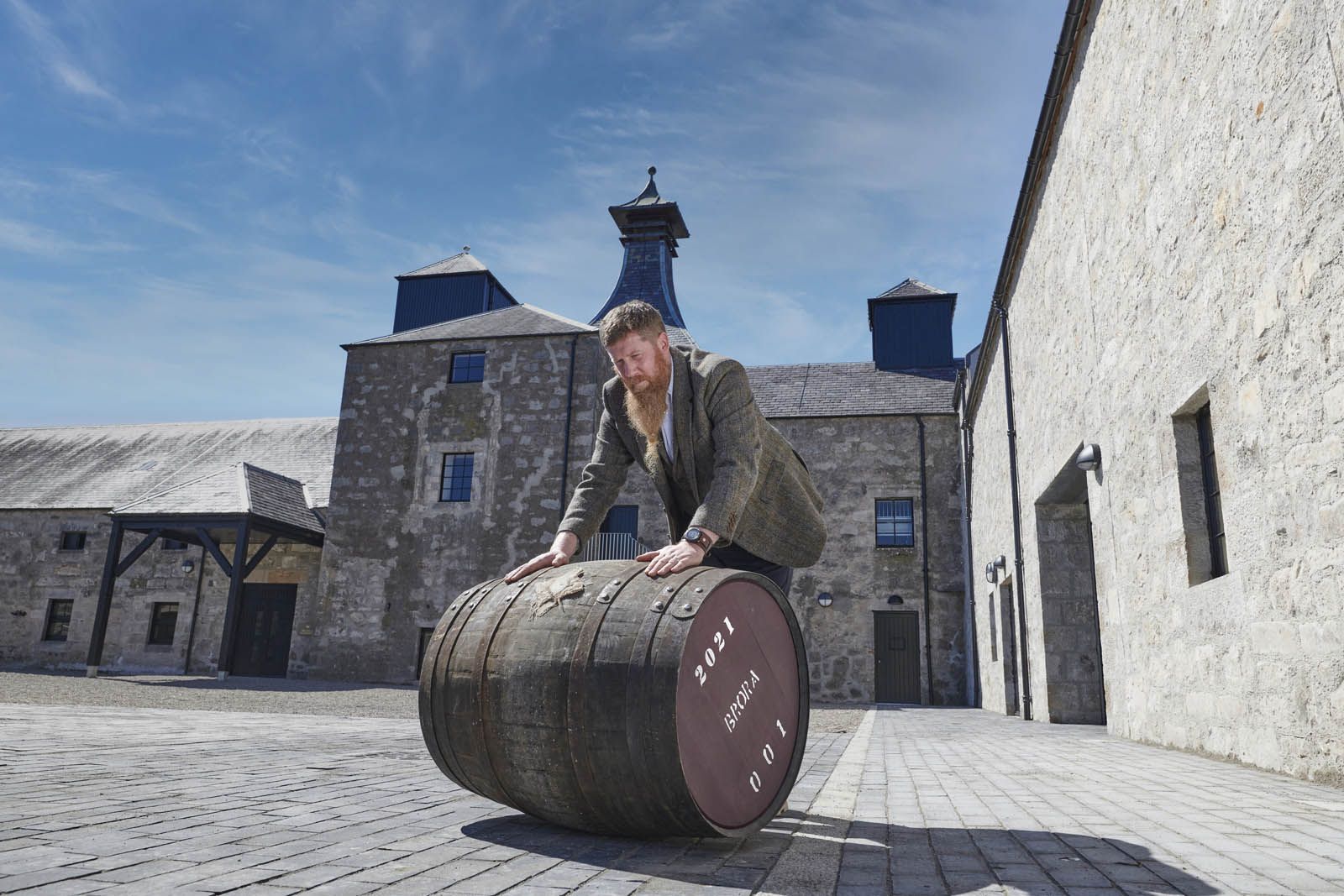 Stewart Bowman at Brora Distillery