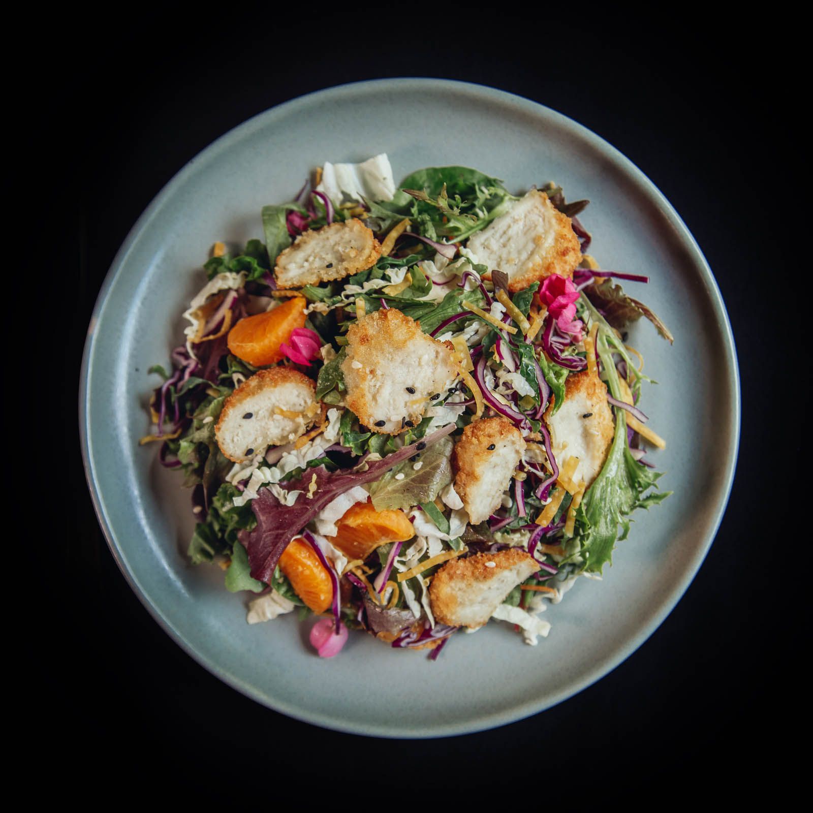 Asian-inspired chicken salad