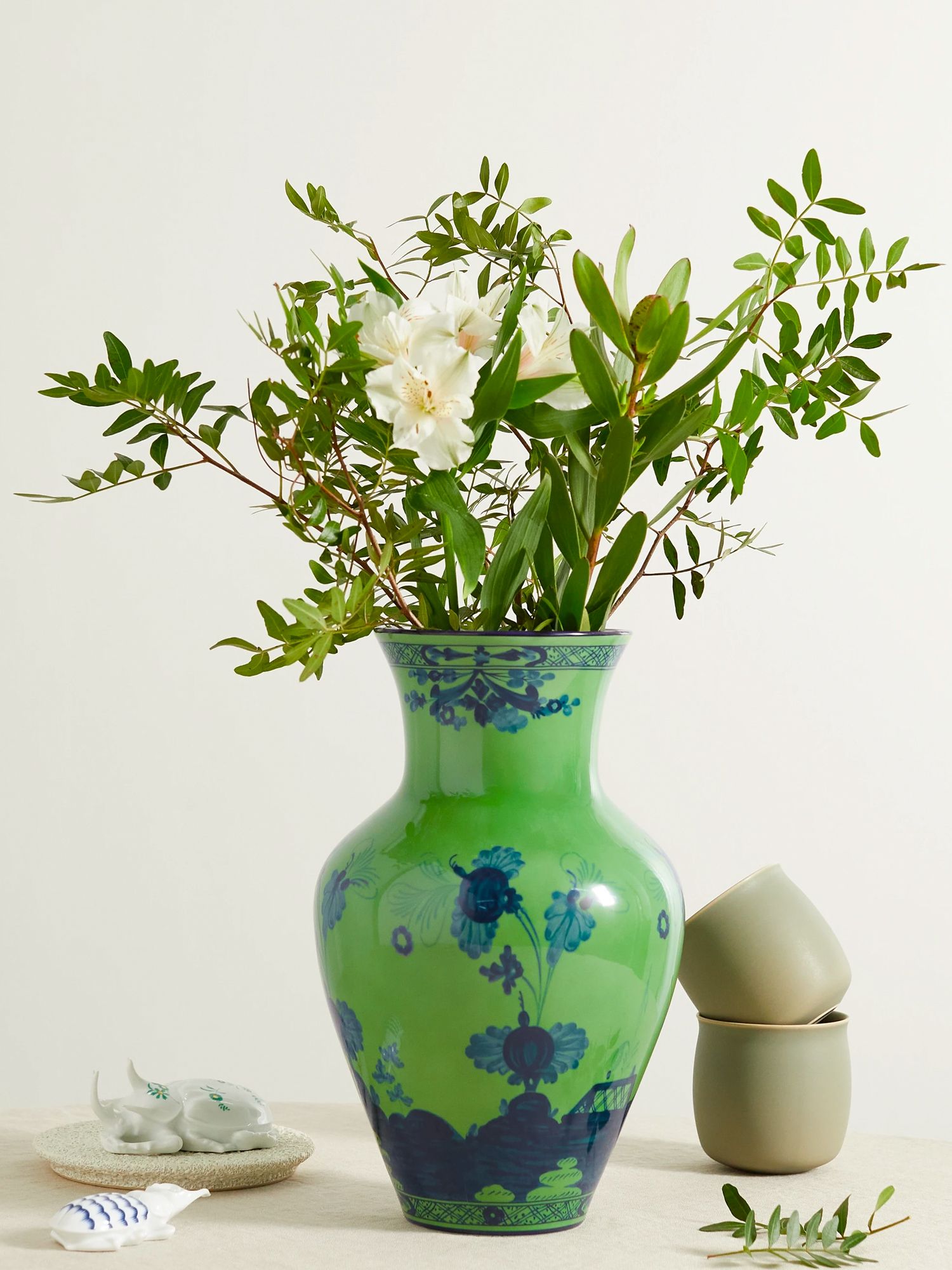 Ginori Ming large porcelain vase, from Net-a-Porter Photo: Courtesy of Net-a-Porter