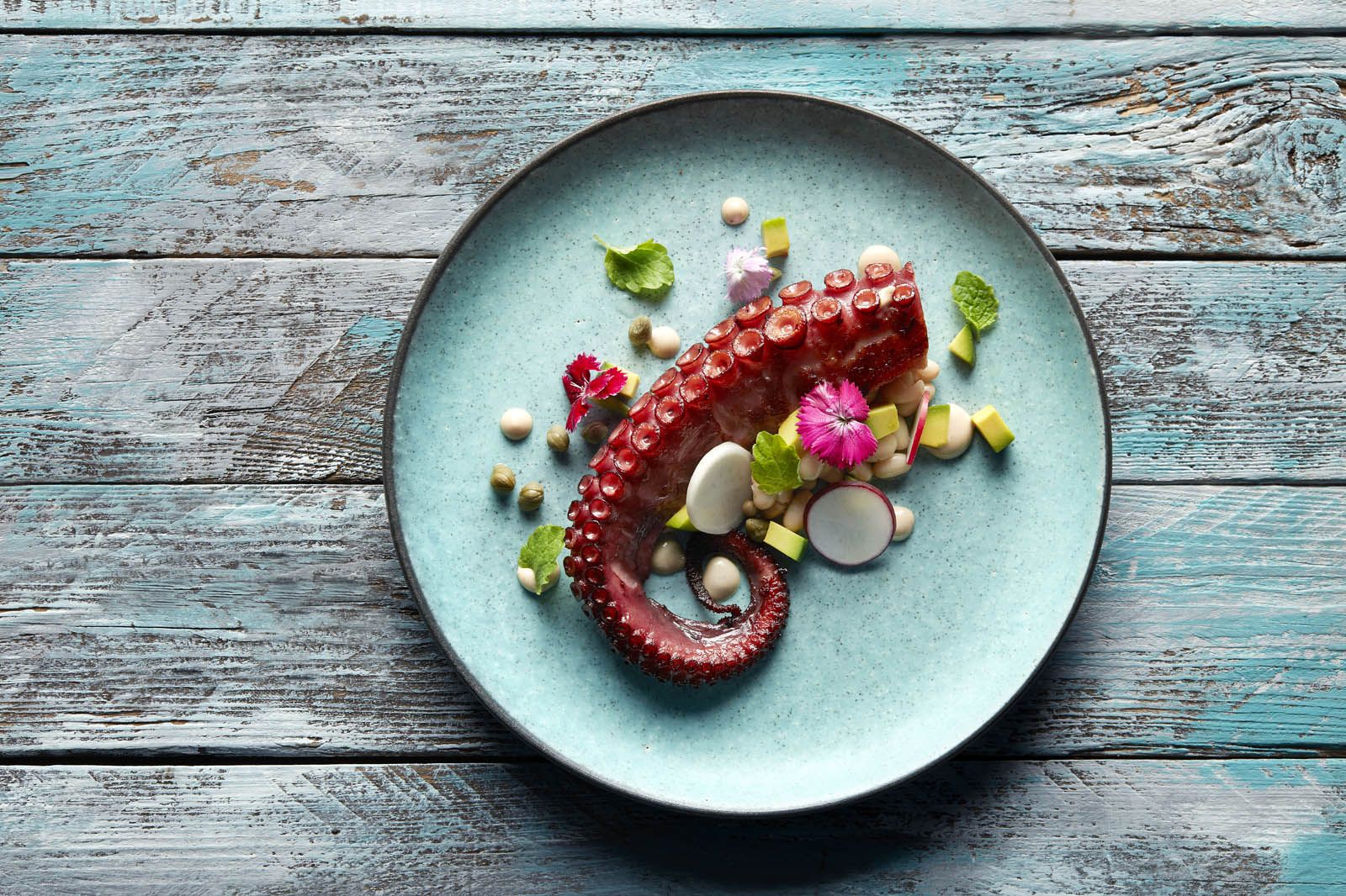 Pulpo a la brasa