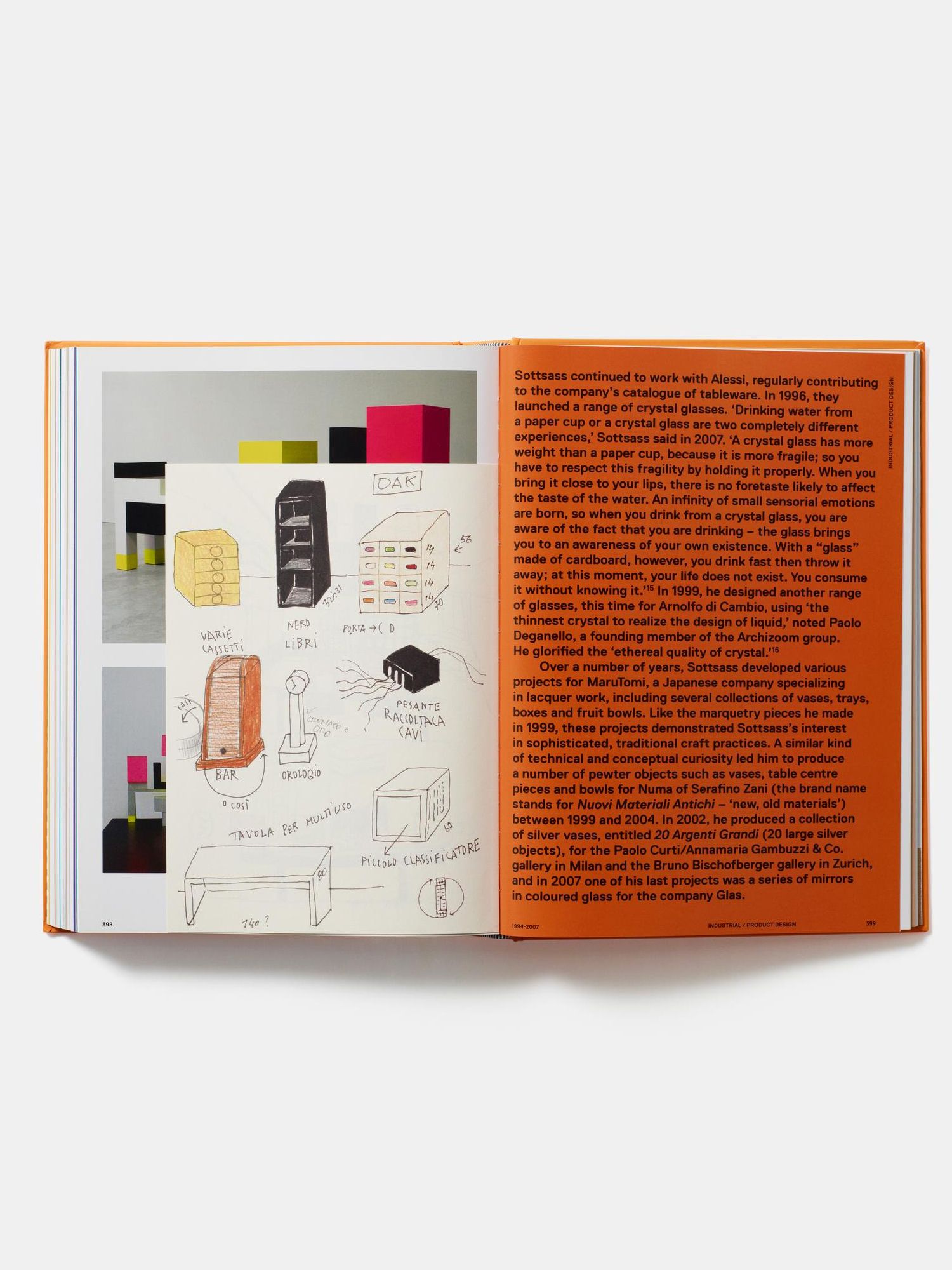Ettore Sottsass explores the Italian architect's life and his extensive archive of works from the 1940s to the 2000s Photo: Courtesy of Phaidon