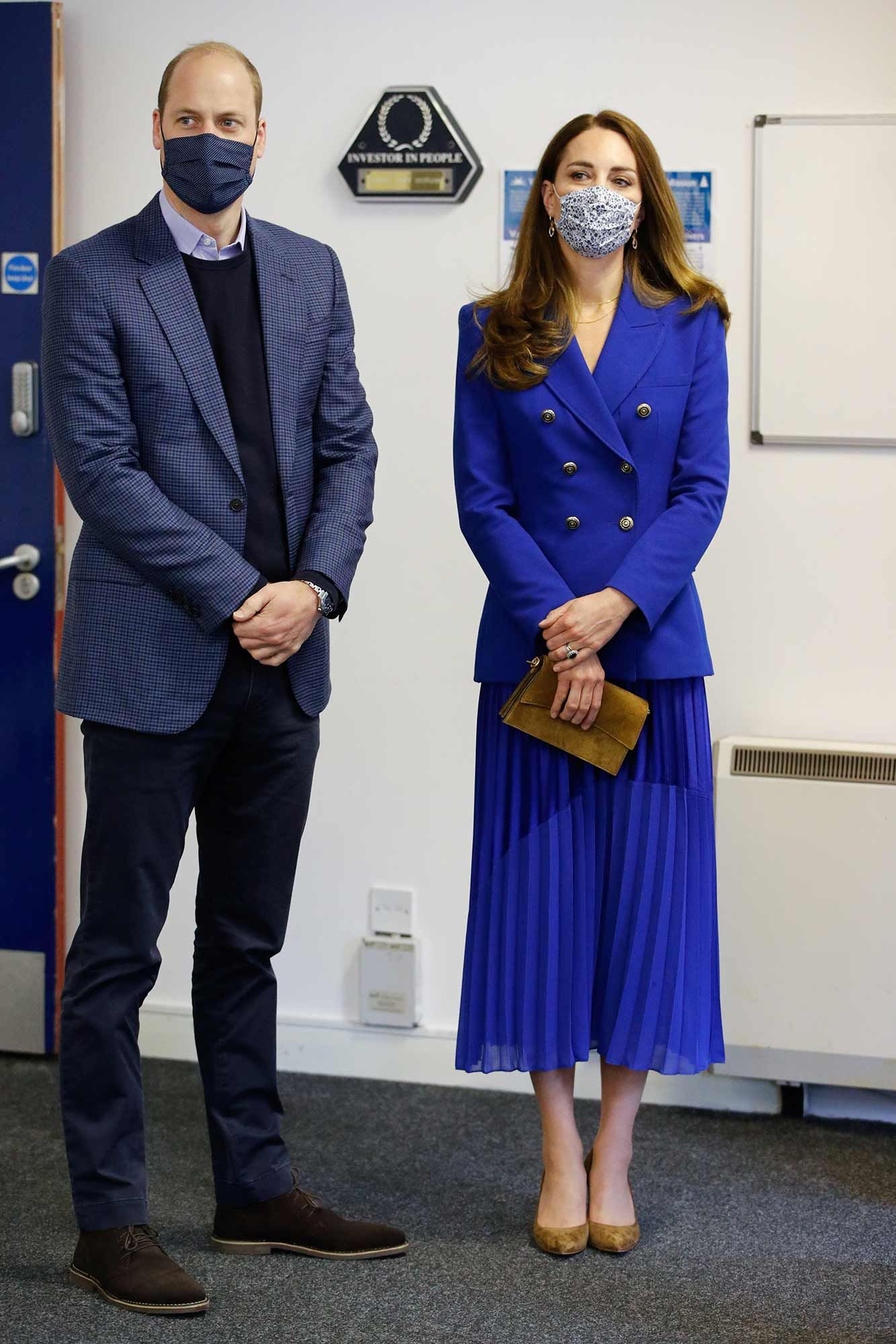 Prince William, Duke of Cambridge and Catherine, Duchess of Cambridge visit Turning Point Scotland's centre on May 24, 2021 in Coatbridge, United Kingdom. Photo: Getty Images