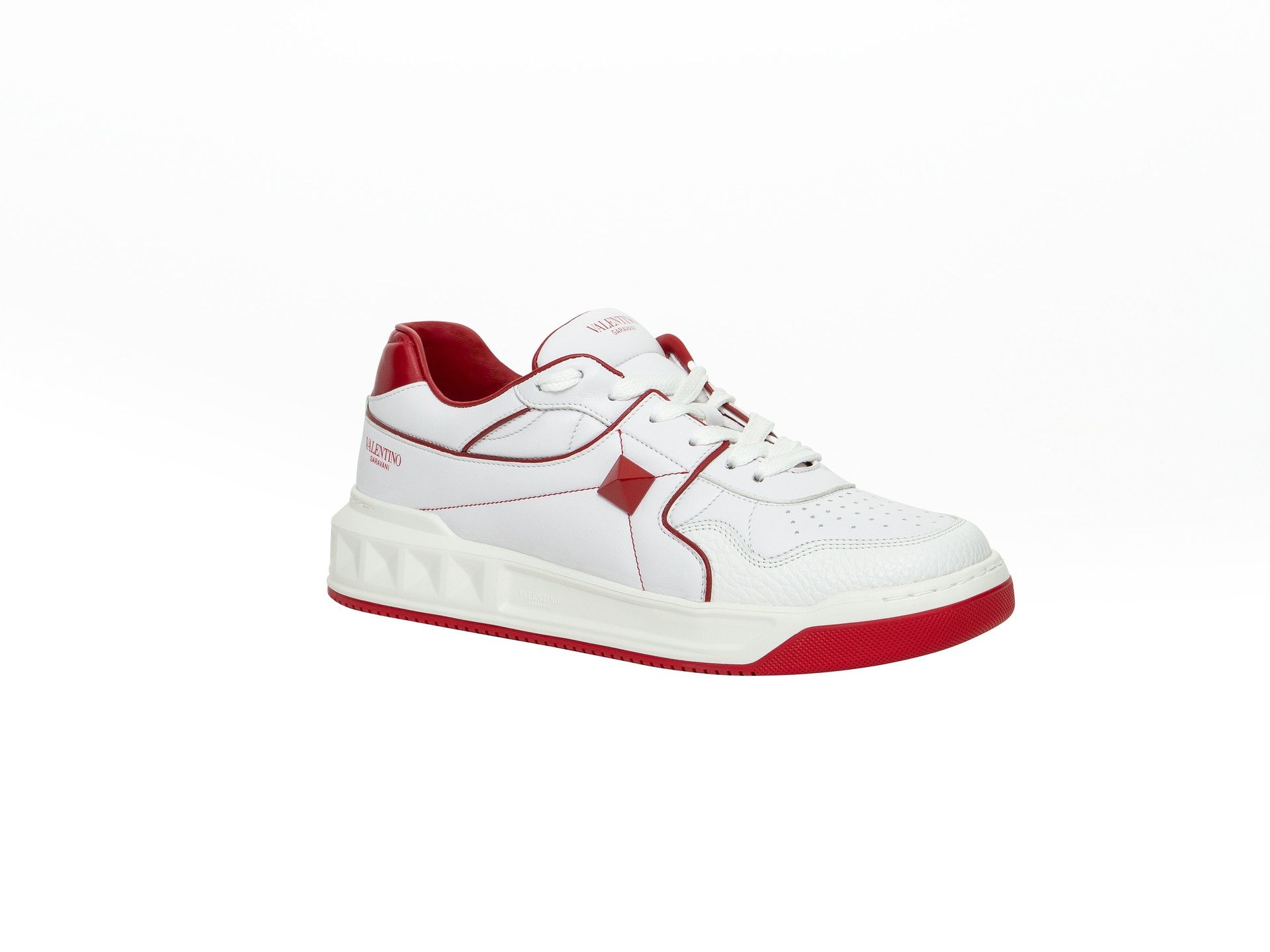 Valentino Garavani One Stud Rosso Sneaker (Photo: Valentino)