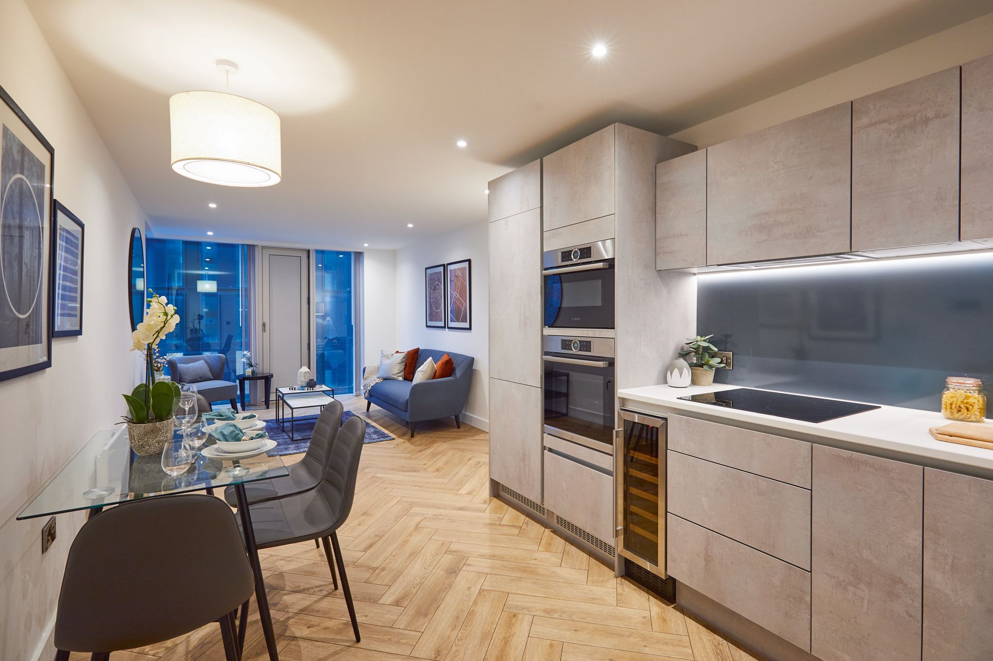 A project in Victoria Residence at Crown Street, Manchester, UK