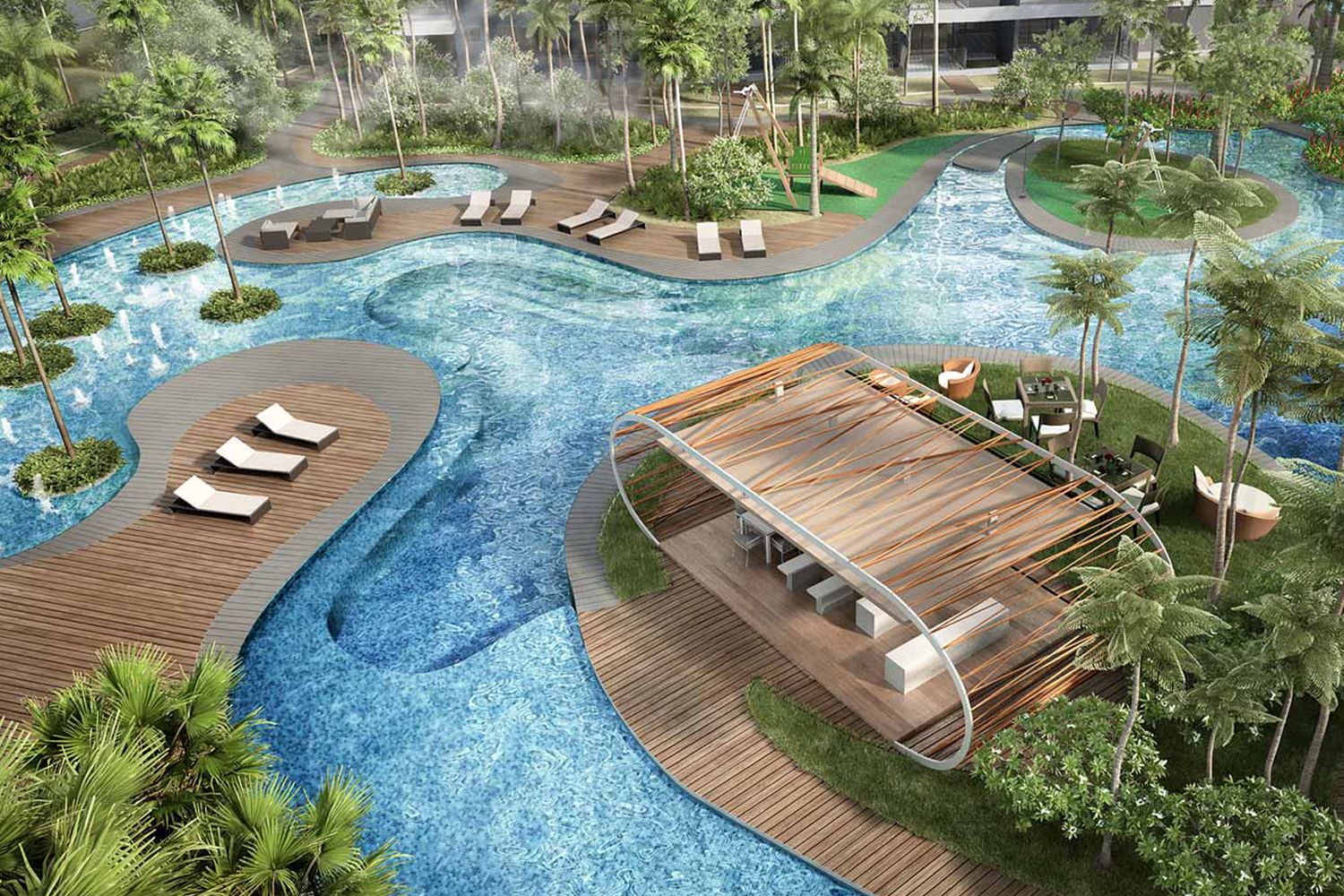 High Park Residences, a 99-year leasehold development located at Fernvale Road in District 28 Photo: High Park Residences, courtesy of Crestbrick