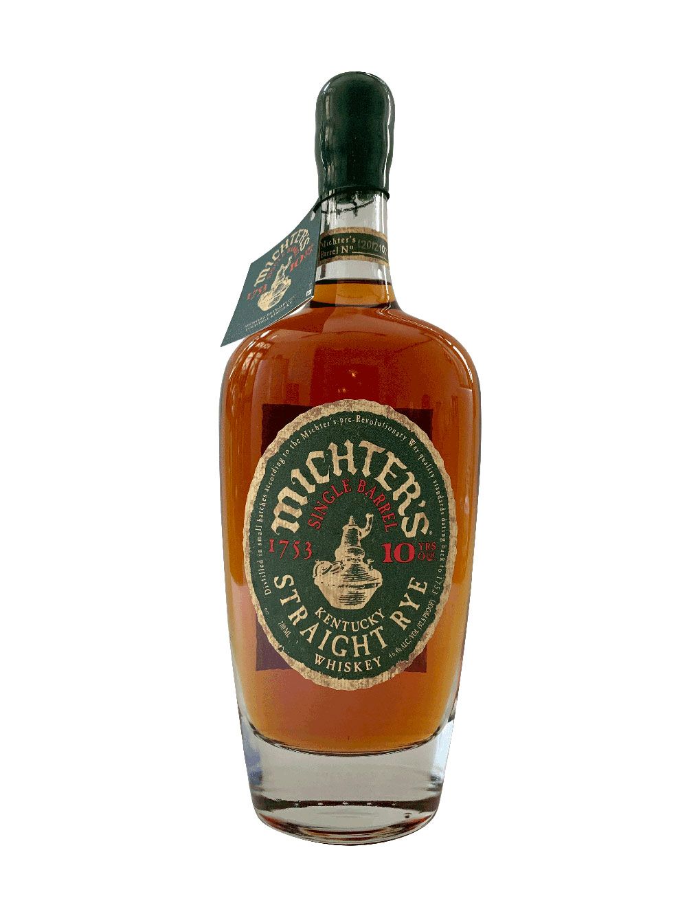 Mitcher’s 10 Year Old Single Barrel Rye