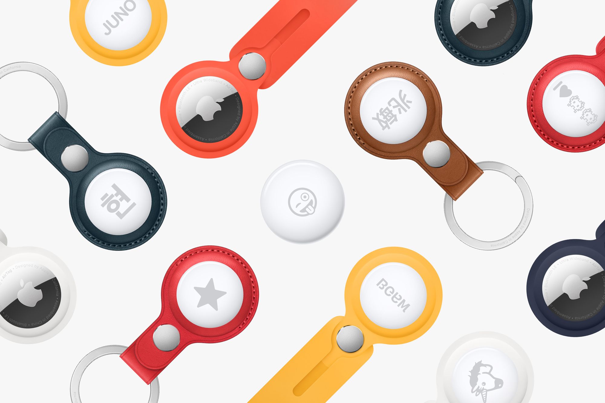 Apple's AirTag will help dad keep track of all his belongings Image: Courtesy of Apple