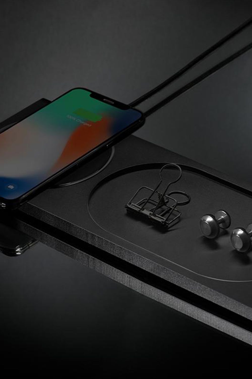 A collaborative design with Tom Dixon, Native Union's wireless charging dock is sleek and stylish Image: Courtesy of Native Union, via ante