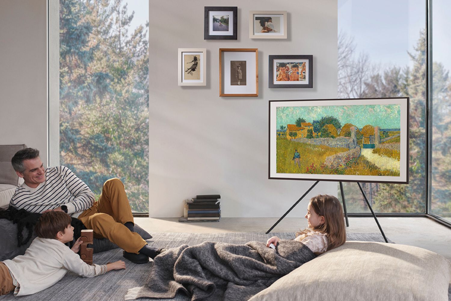 Samsung's The Frame TV will add a stylish touch to homes Image: Courtesy of Samsung