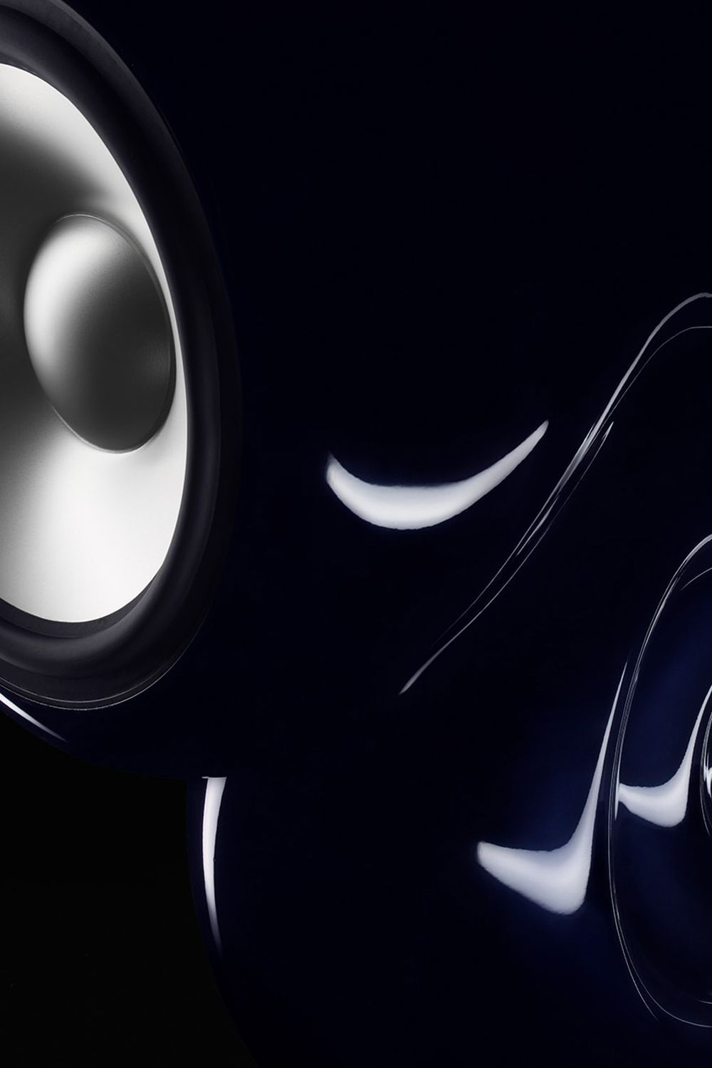 The speakers are available in three standard colours, with the option to customise other shades Image: Courtesy of Bowers & Wilkins