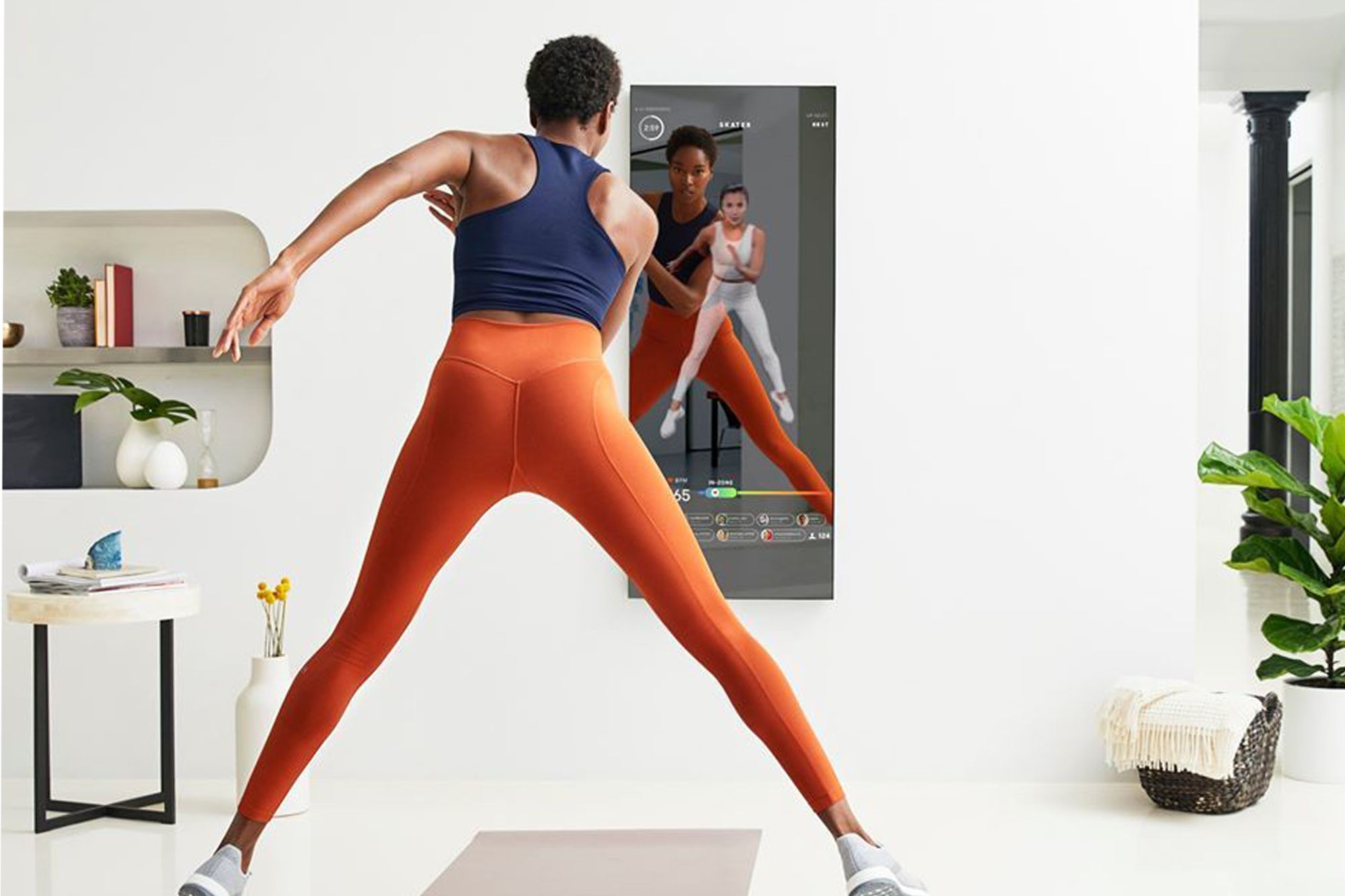 Mirror has over 50 genres of fitness classes for every type of workout possible Image: Courtesy of Mirror