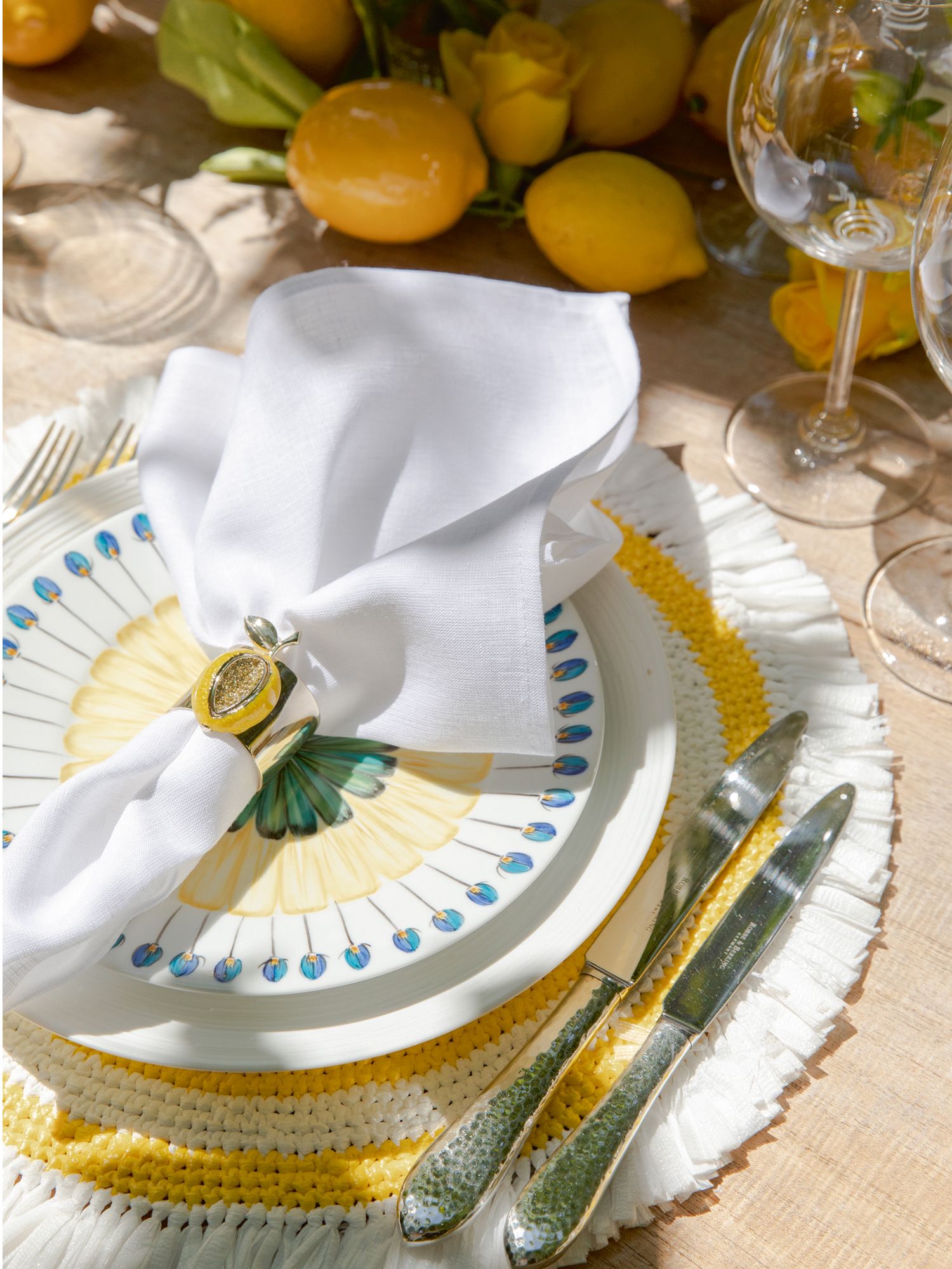 Sabrina Monte-Carlo tableware, from sabrinamontecarlo.com