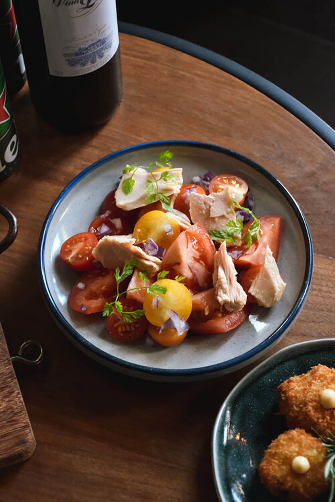 Ensalada de Tomate Con Atun