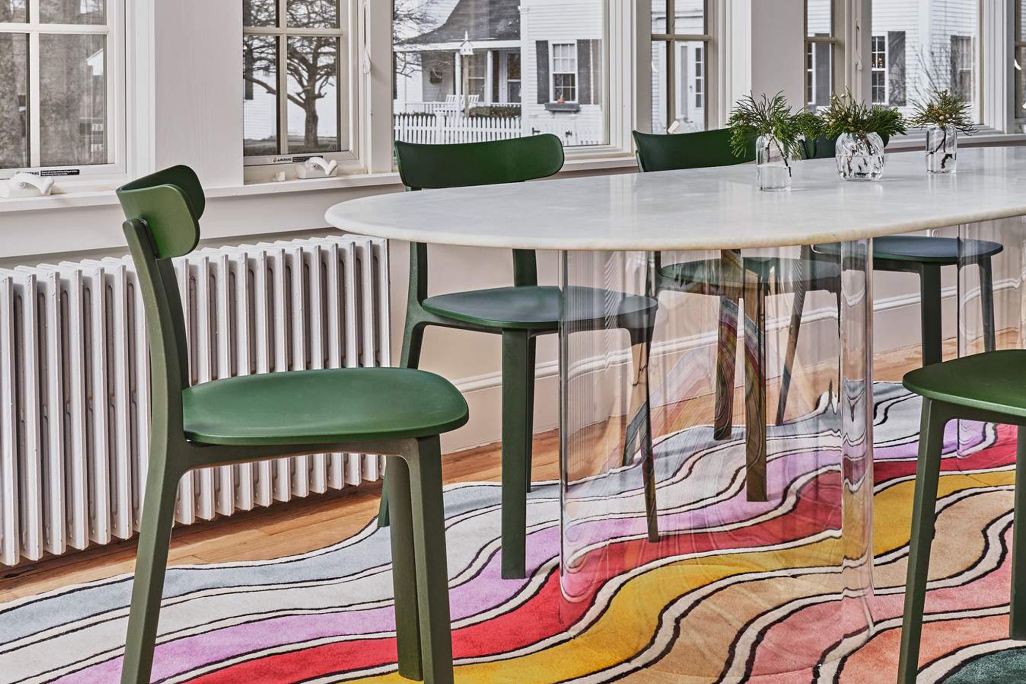 Pieces Wavy rug by An Aesthetic Pursuit, from 1stdibs