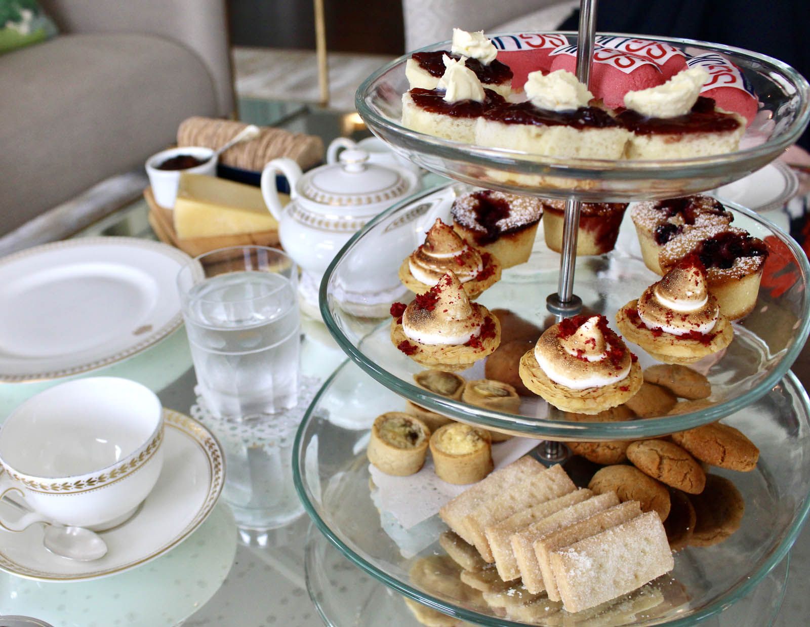 Afternoon tea spread