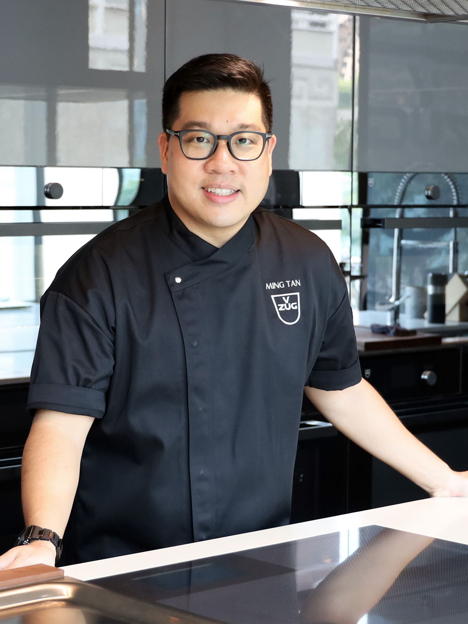 V-Zug ambassador Chef Ming Tan Photo: Courtesy of V-Zug