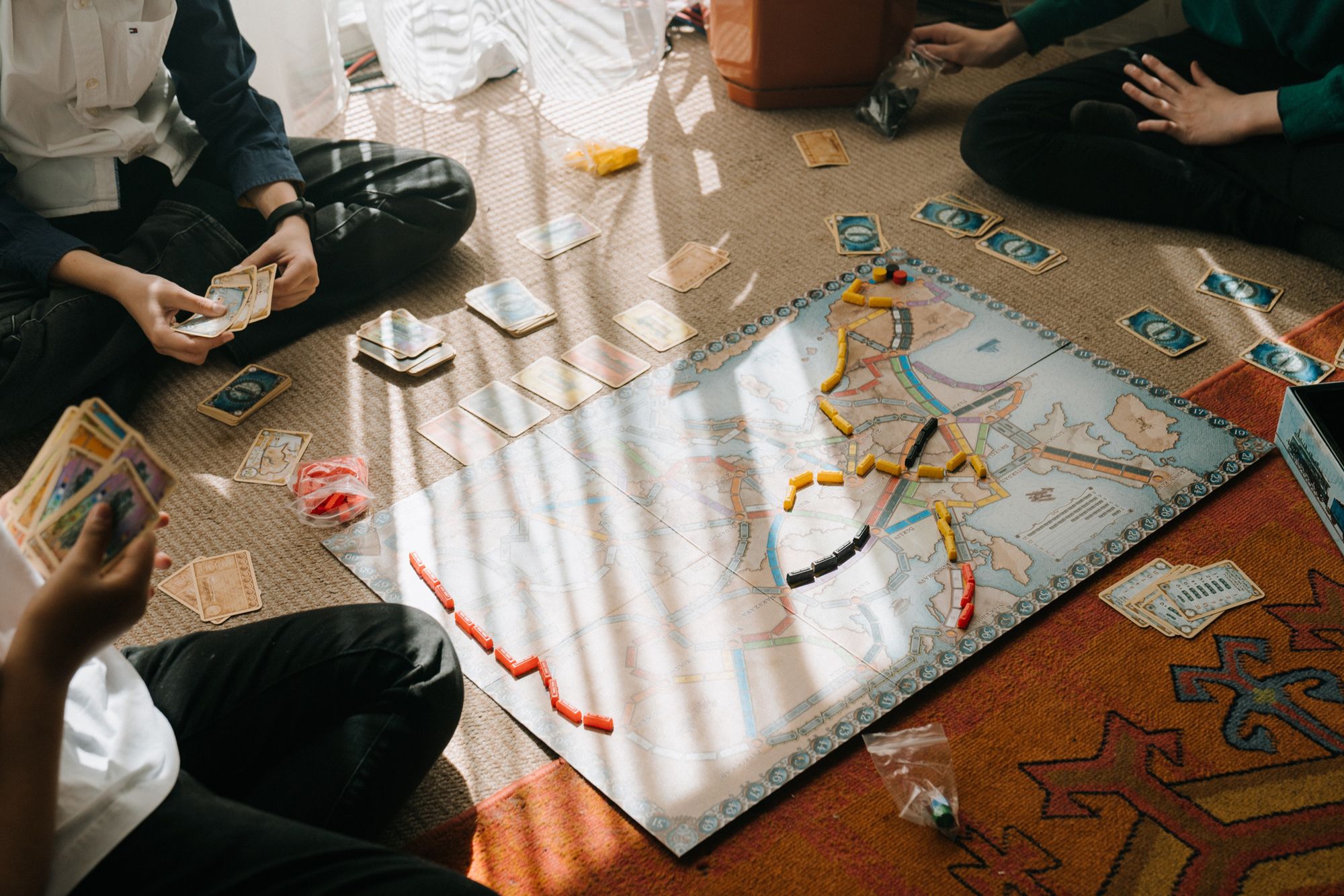 A classic game night is perfect for bonding with the family