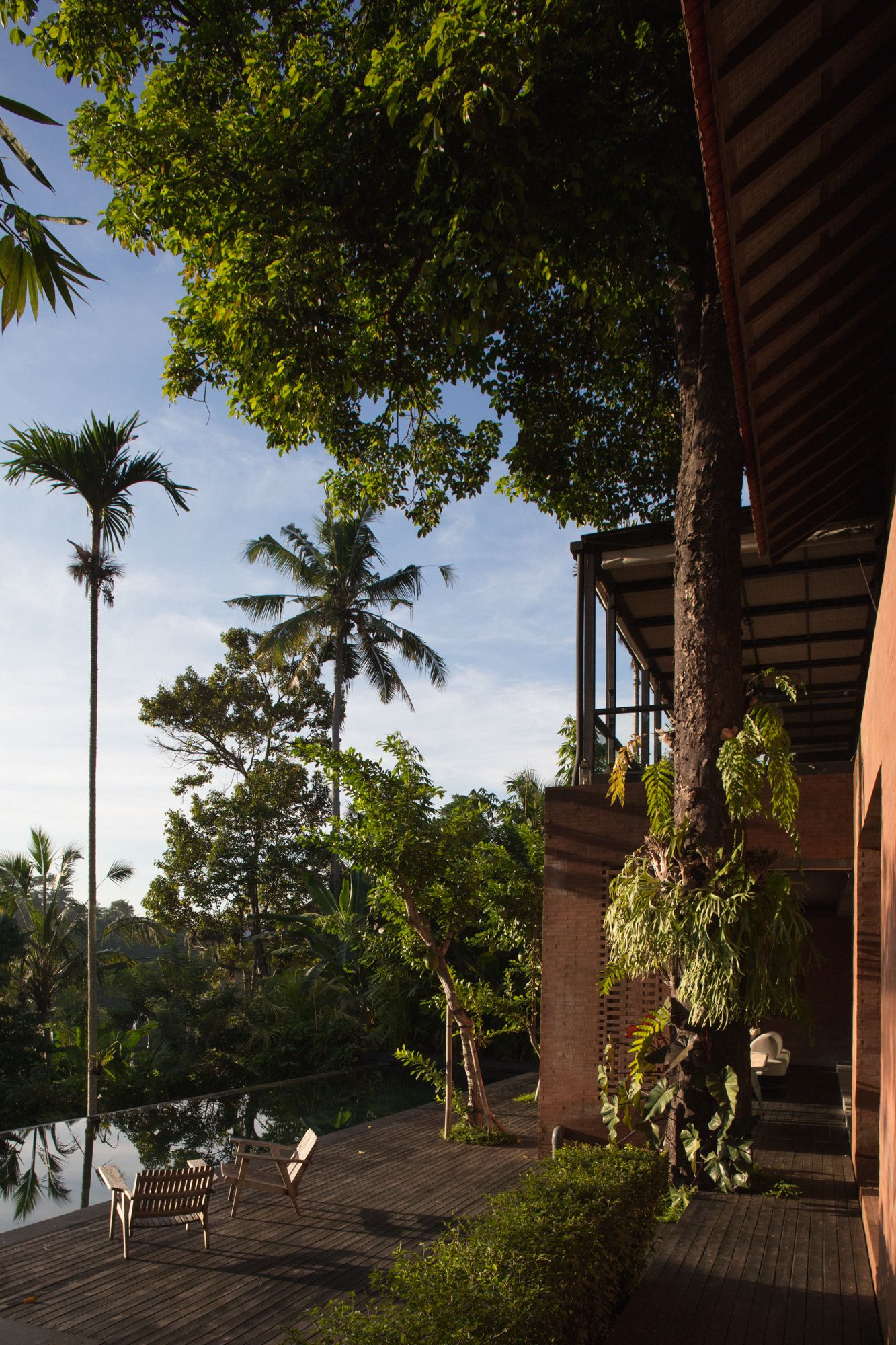 The house faces the rising sun, thus earning the nickname of Rumah Fajar