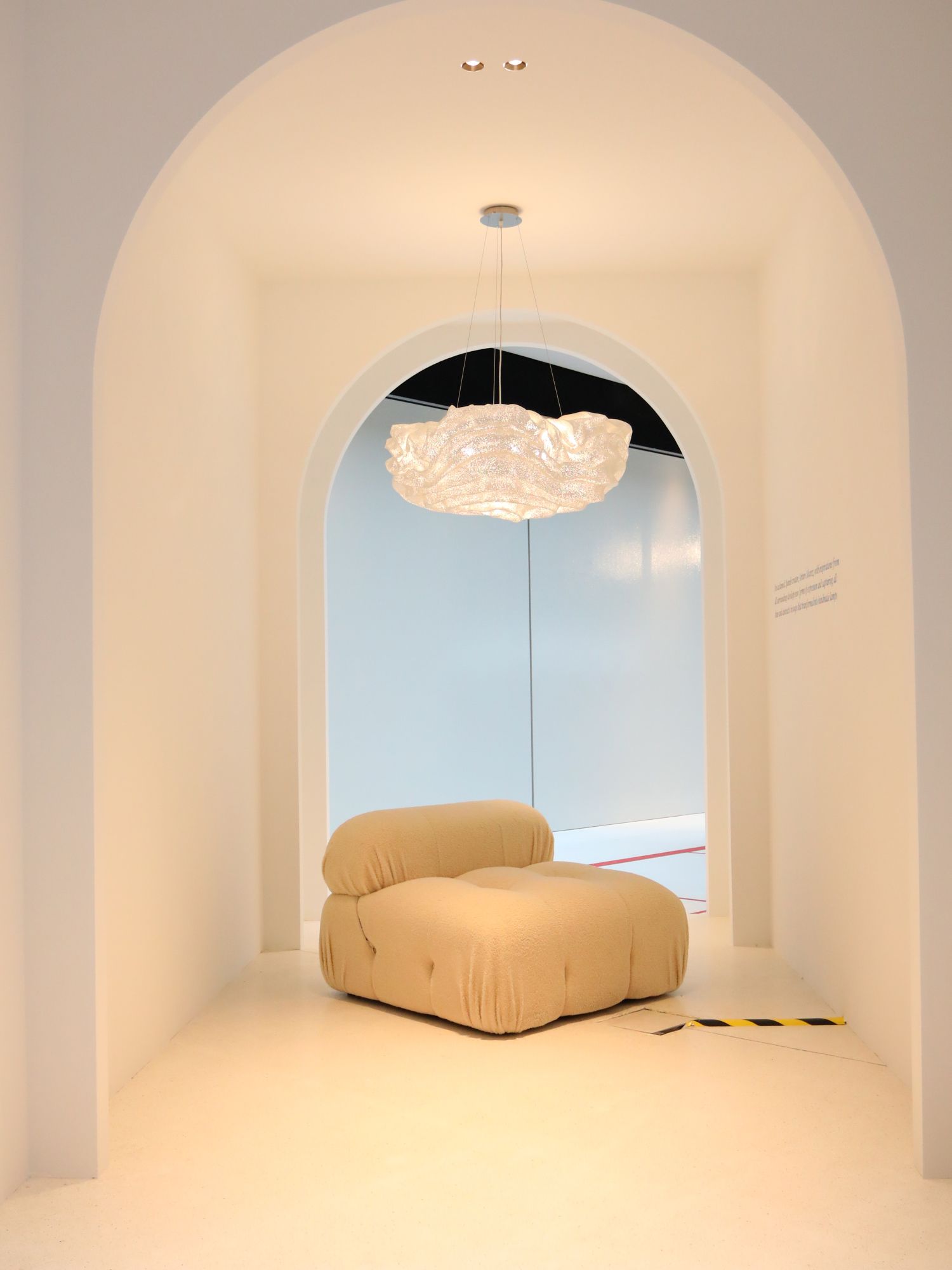 Sol Luminaire demonstrates a mesmerising exhibit of their intricate chandeliers with two different experiential tunnels  Photo: Courtesy of SIDFest