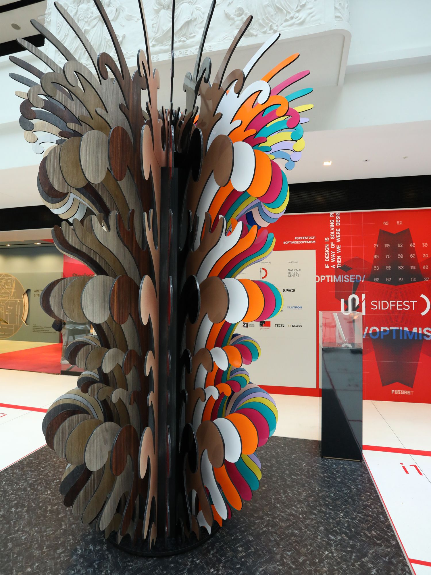 Design by Numbers features various installations across the main atrium space of NDC Photo: Courtesy of SIDFest