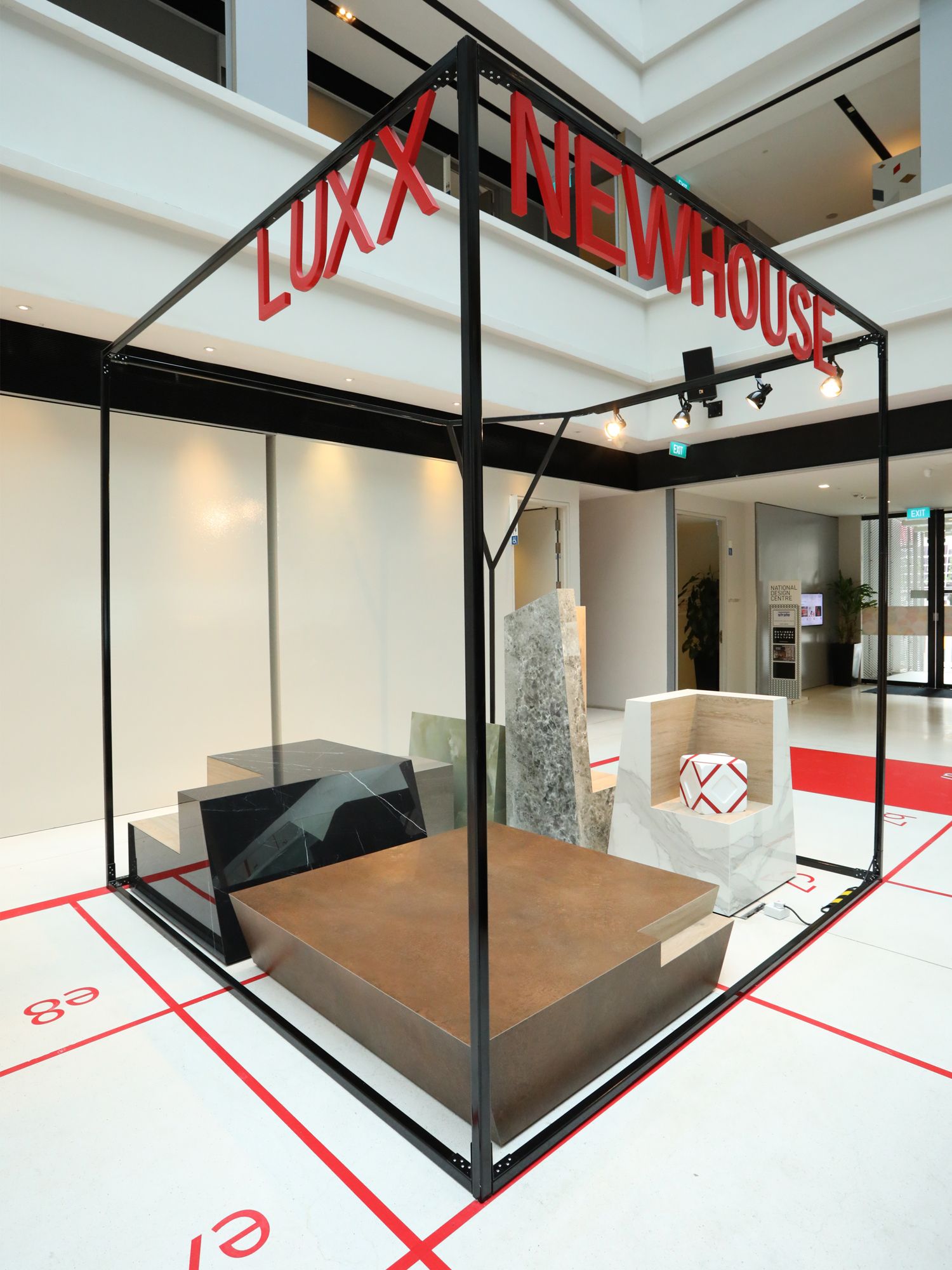 A collaboration between SIDS President Keat Ong and Jimmy Tong of Luxx NewHouse, this exhibit at Design By Numbers features the beauty of materials and shapes Photo: Courtesy of SIDFest