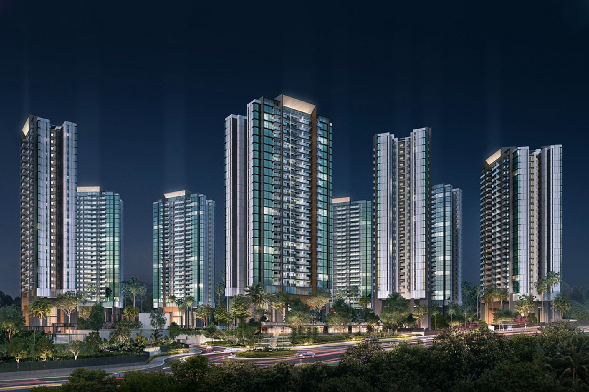 Artist's Impression of Normanton Park, developed by Kingsford Huray Development Image: Courtesy of Kingsford Huray Development