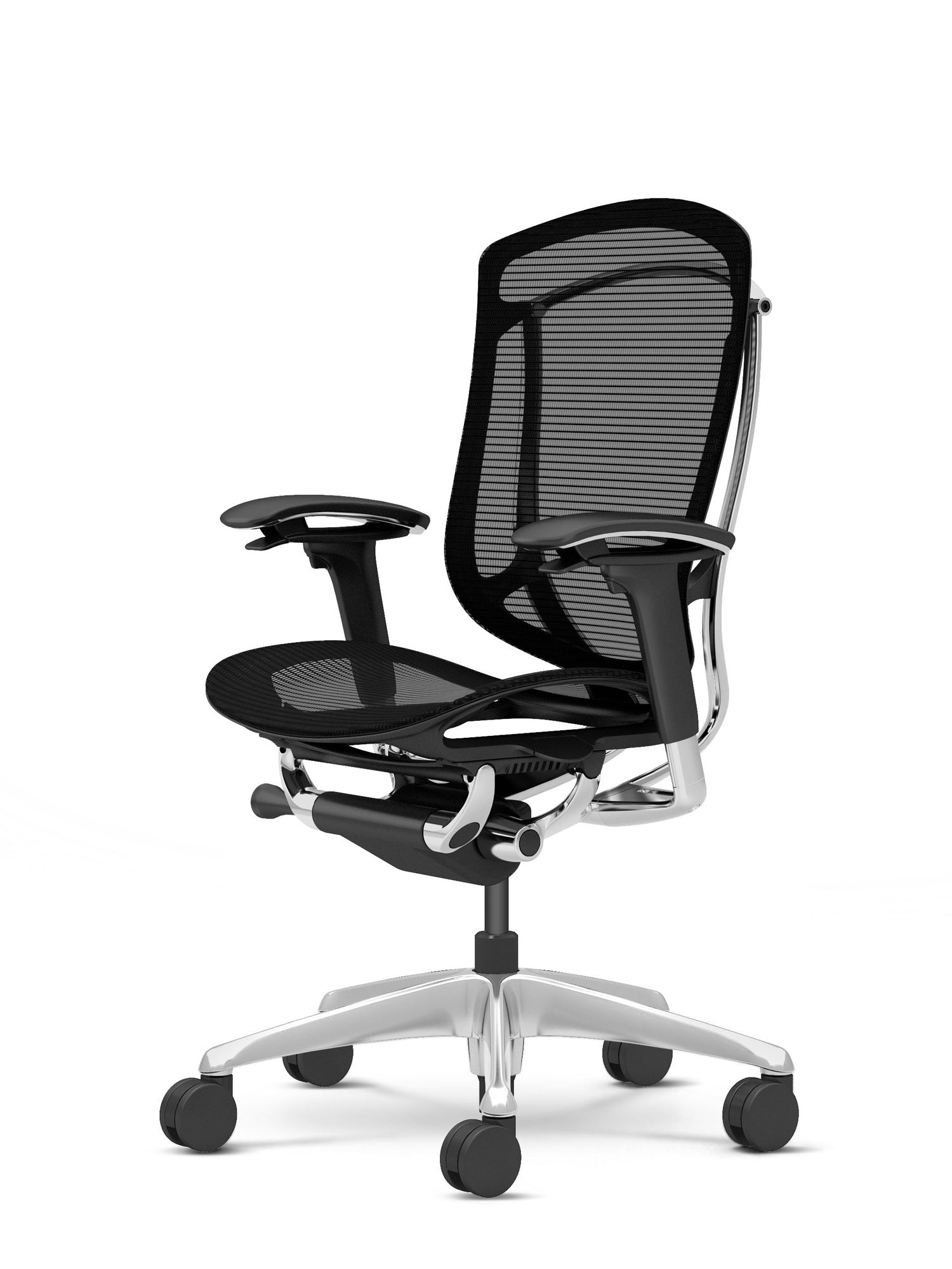 Okamura's Contessa II task chair marries both form and functionality with its innovative engineering and refined design