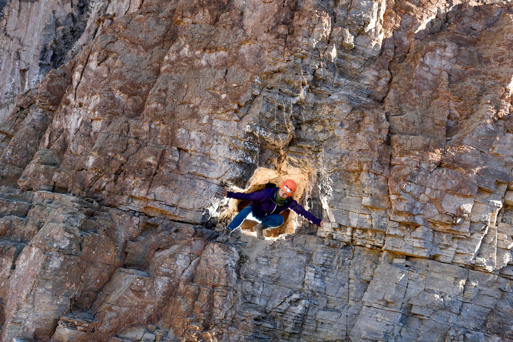 2021 Rolex Awards LaureateGina Moseley aims to lead the first expedition to explore the planetâs northernmostcaves to improve our knowledge of climate change in the Arctic.