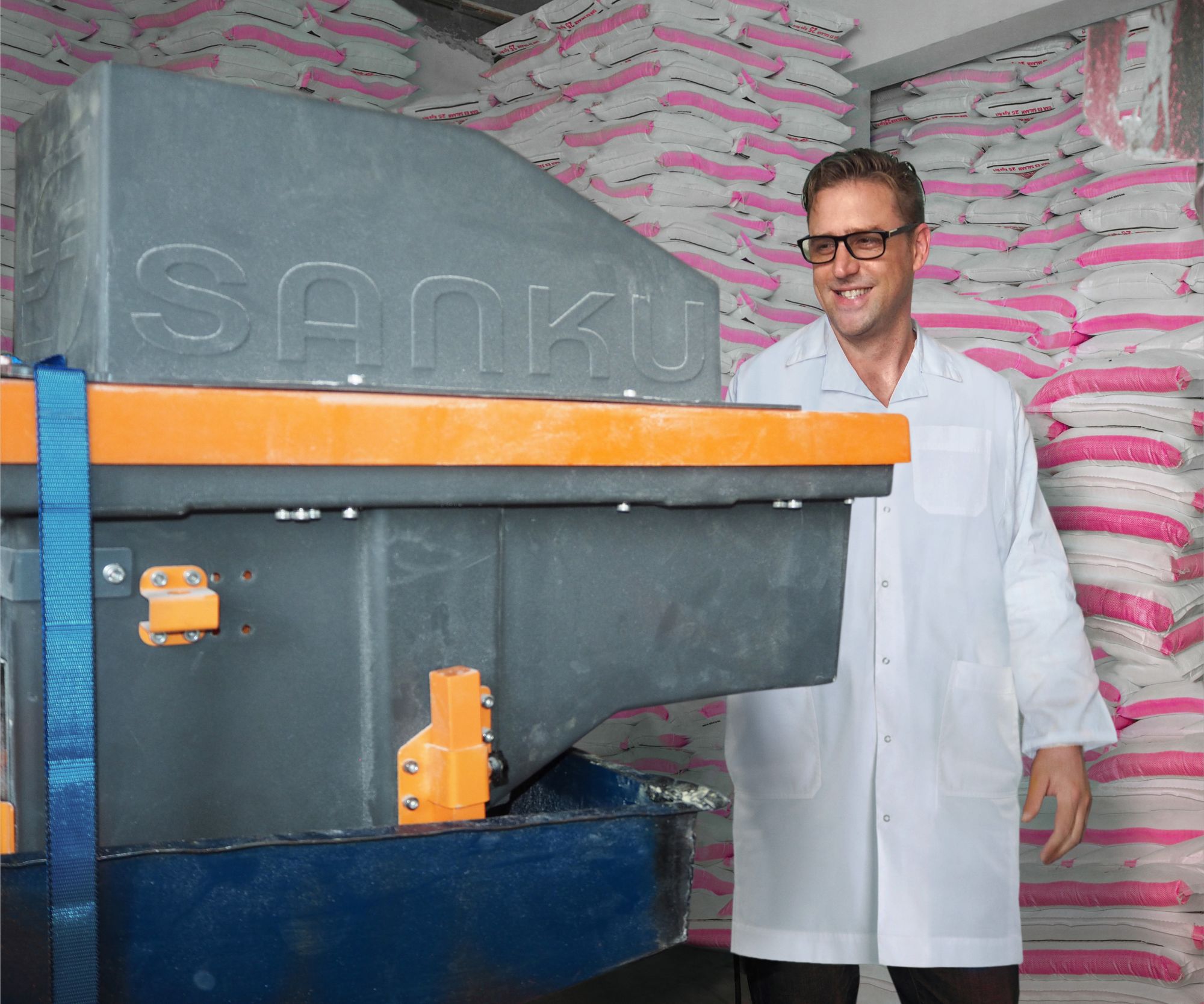 2021 Rolex Awards Laureate Felix Brooks-church tackles malnutrition in Tanzania through equipping rural flour millswith a 'dosifier' machine, which adds critical micronutrients to fortify staple foods.