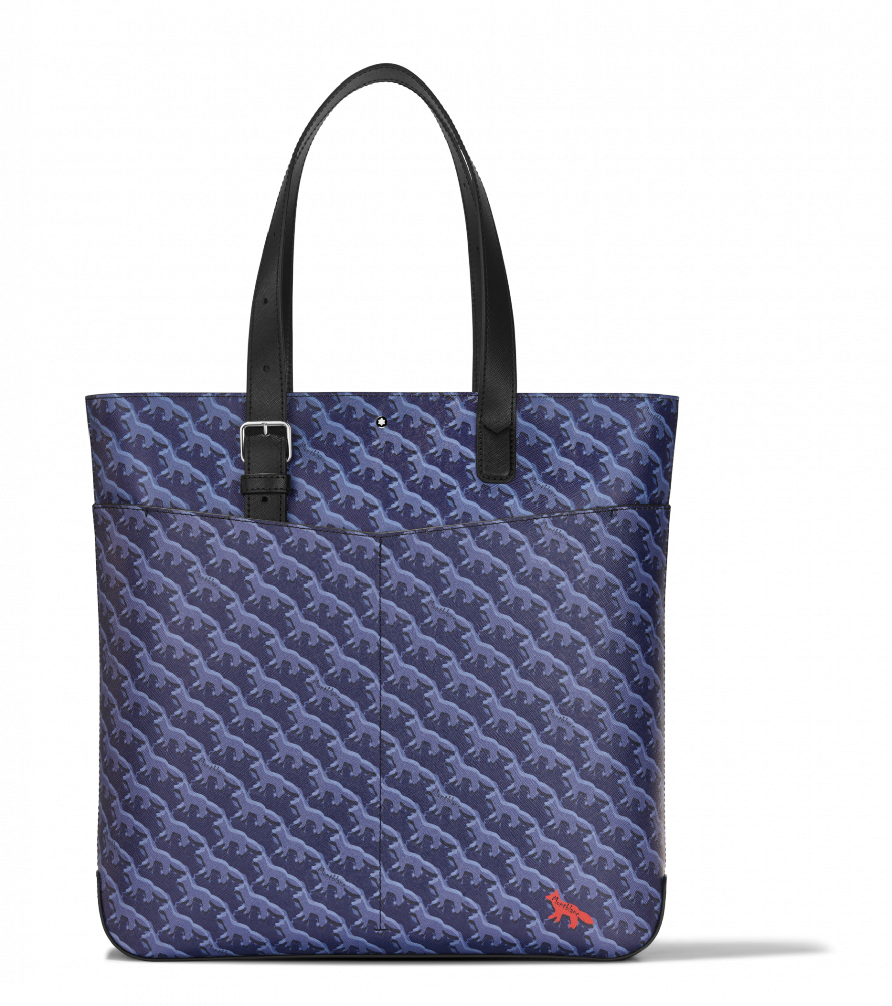ビジネスバッグ MONTBLANC X MAISON KITSUNE DOCUMENT CASE Montblanc Joins Hands with Maison Kitsuné to Launch a Capsule
