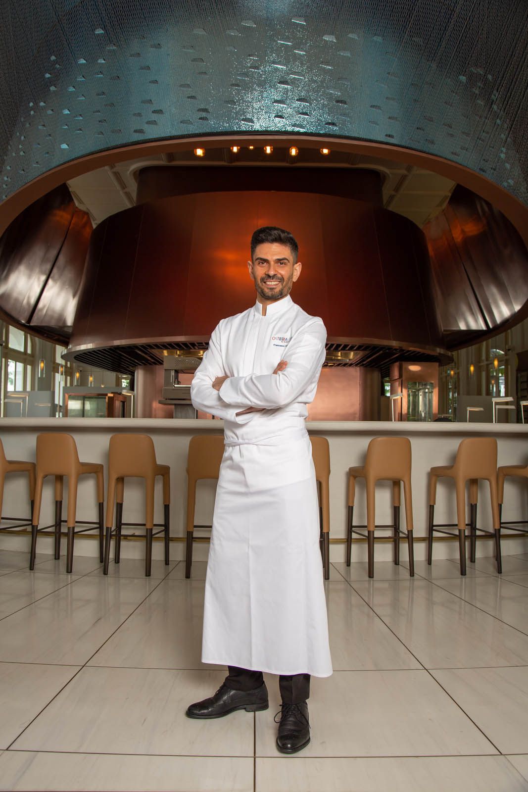 Chef de cuisine Francesco Soletti