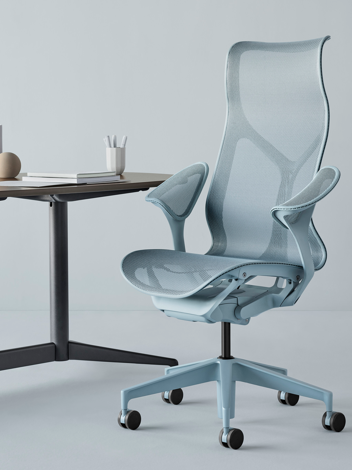 The Cosm is designed to imbue a sense of weightlessness whilst providing ergonomic support Image: Courtesy of Herman Miller