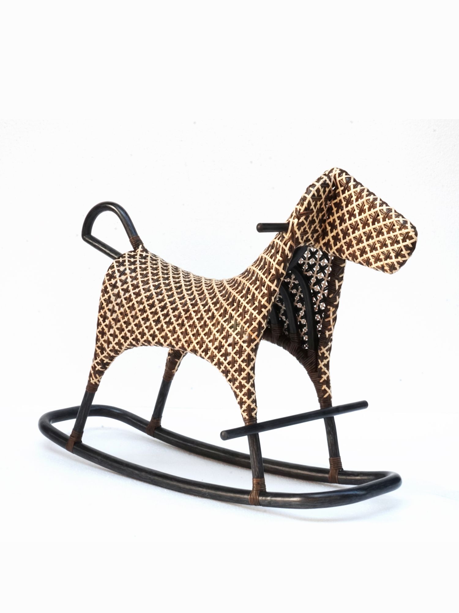 As its name suggests, the Lumping Outdoor Amaretto is the outdoor counterpart to the indoor version; it's crafted from woven synthetic rattan with an aluminium tube frame for extra durability