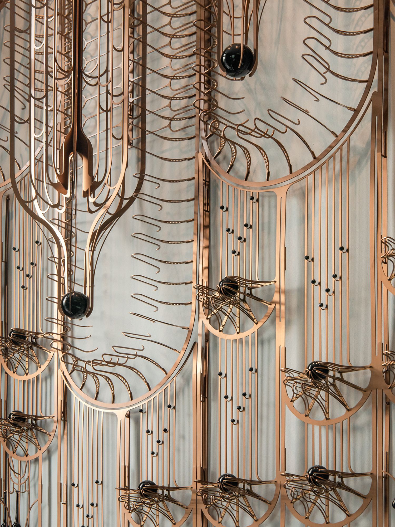 A close-up look at the intricate details of Aura Aurora