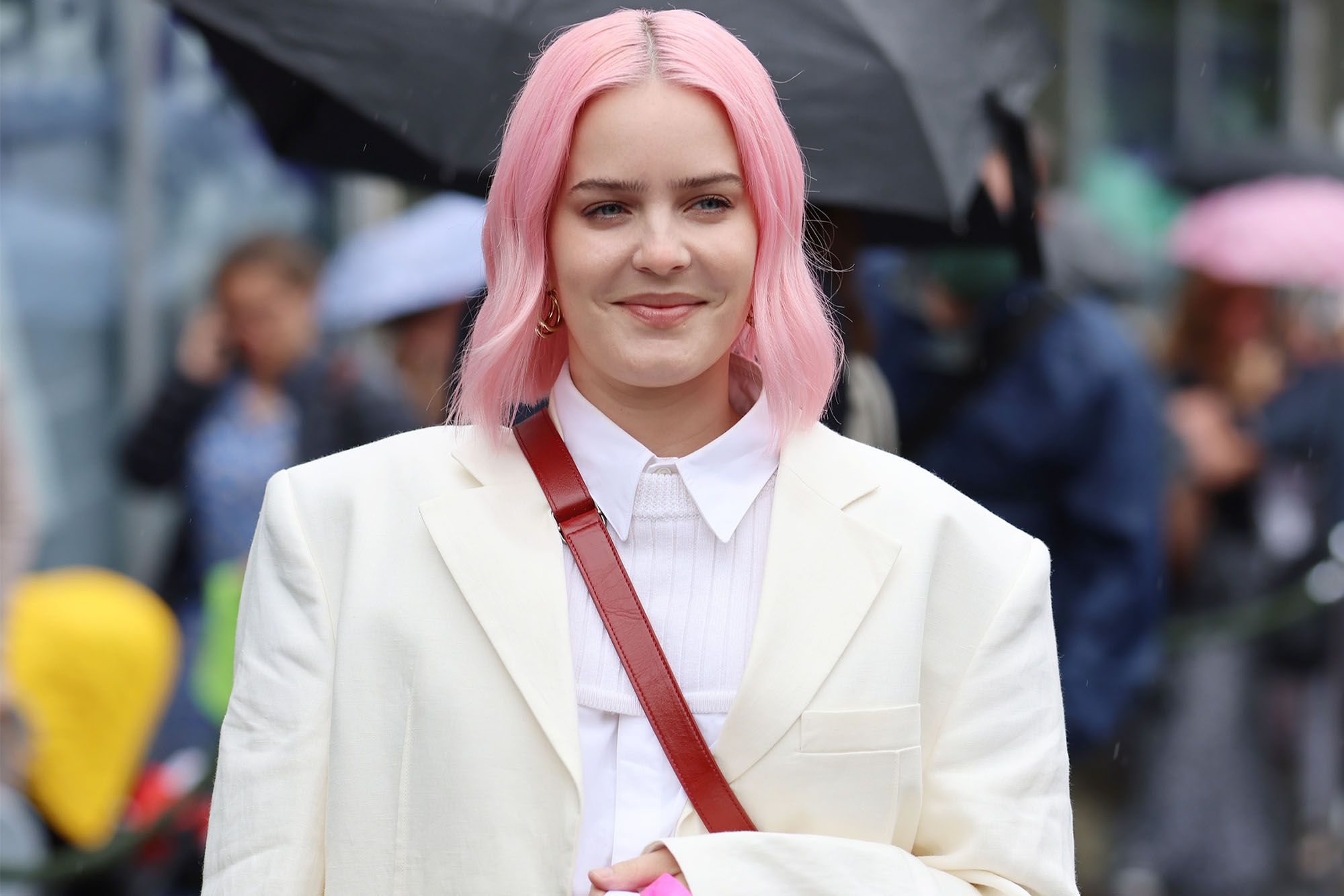 Anne-Marie seen outside Wimbledon Tennis Championships 2021. (Photo: GC Images)
