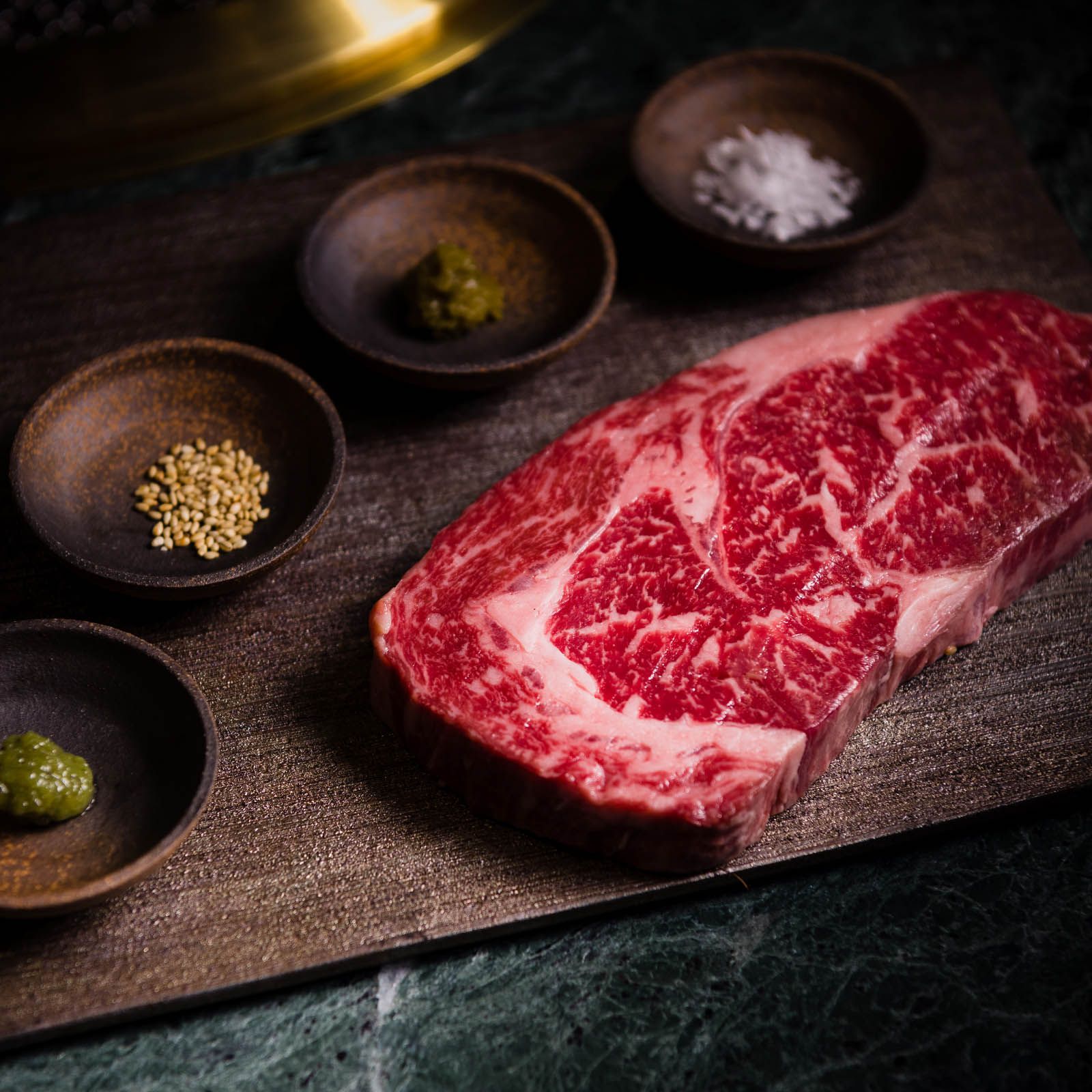 Dry-aged Wagyu beef