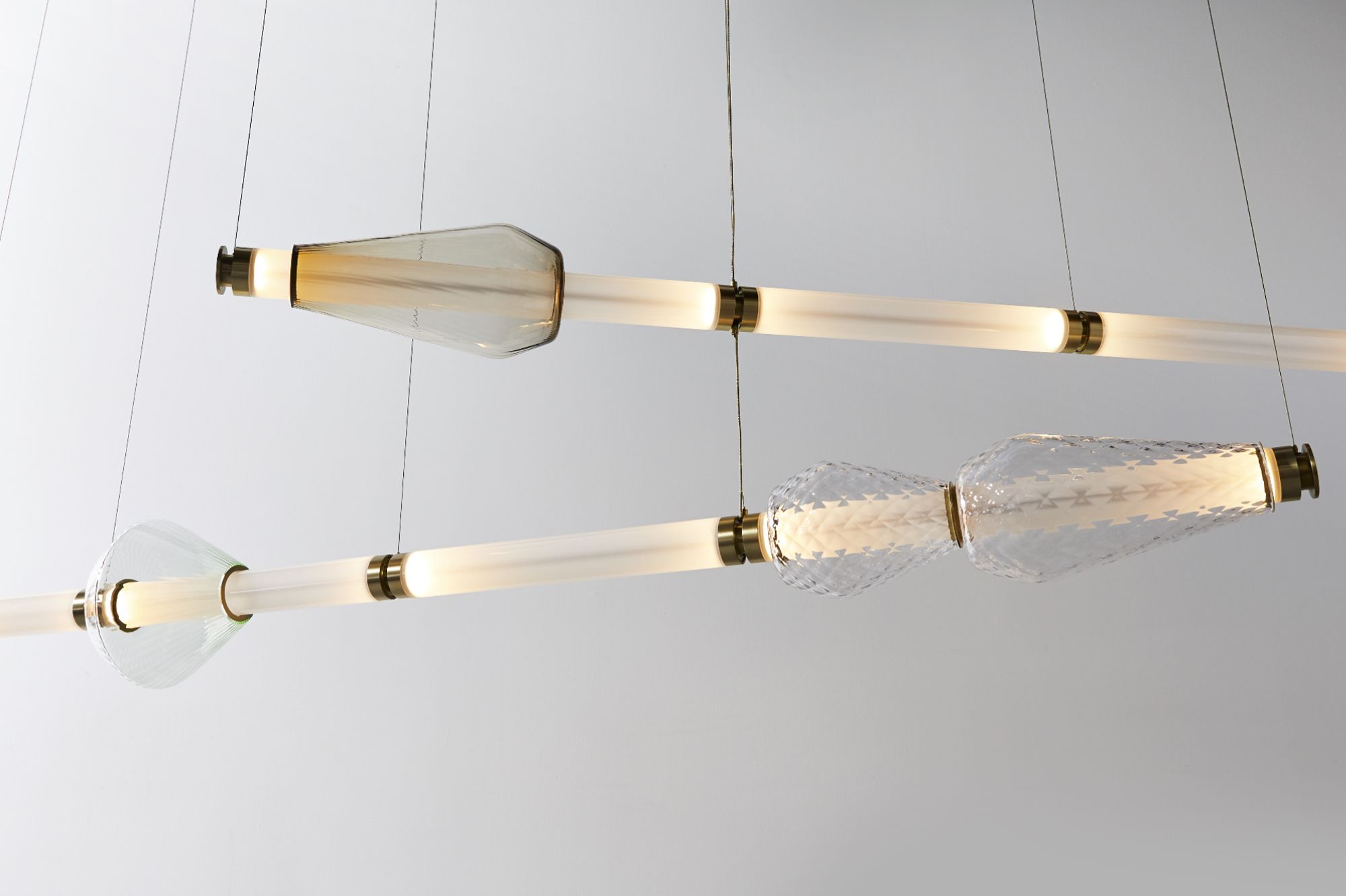 Gabriel Scott's new Luna Kaleido collection explores the possibilities of combining texture, colour, and shape Image: Courtesy of Gabriel Scott