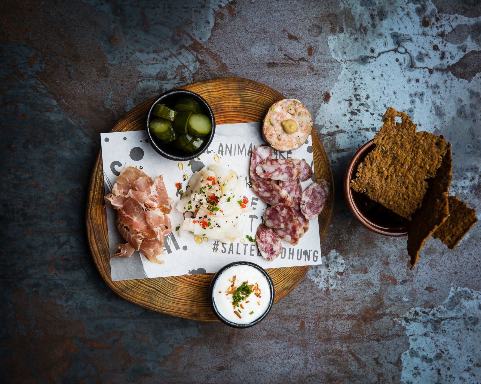 Charcuterie Board (Salted & Hung)