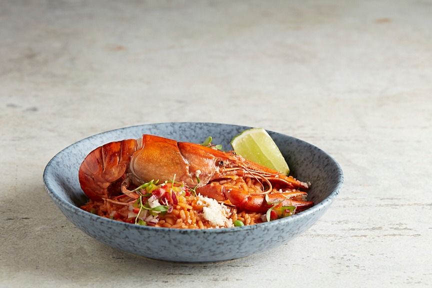 Arroz con Mariscos (Canchita Peruvian Restaurant)