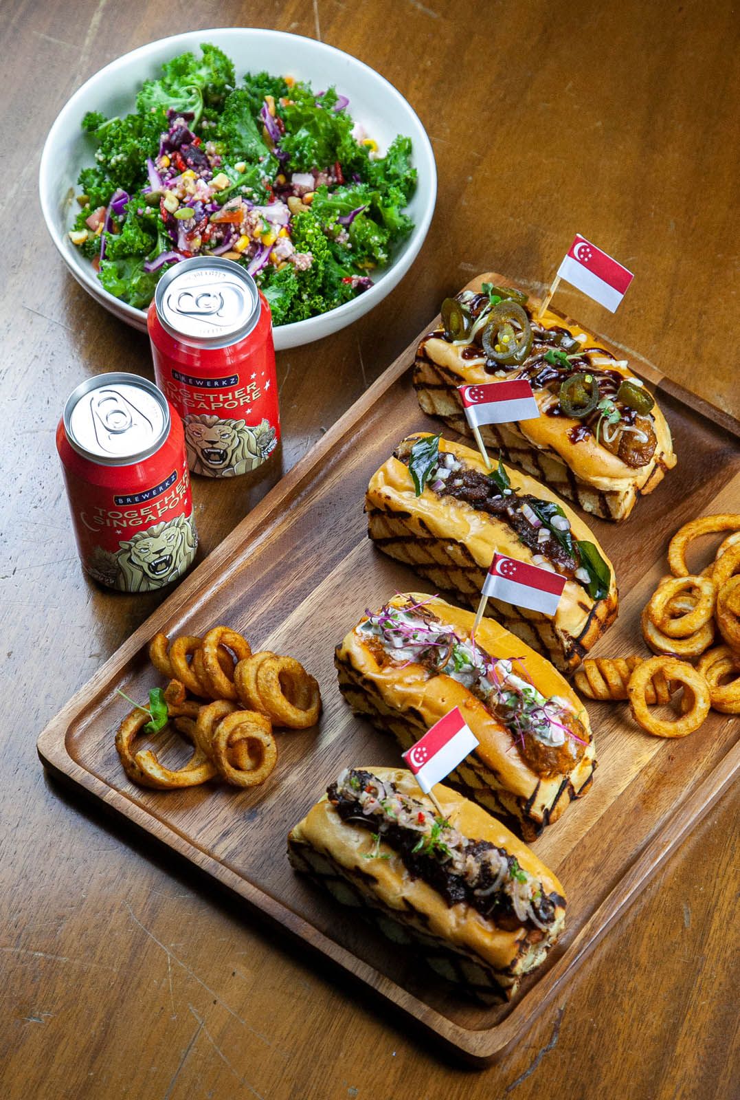 Assorted brioche platters