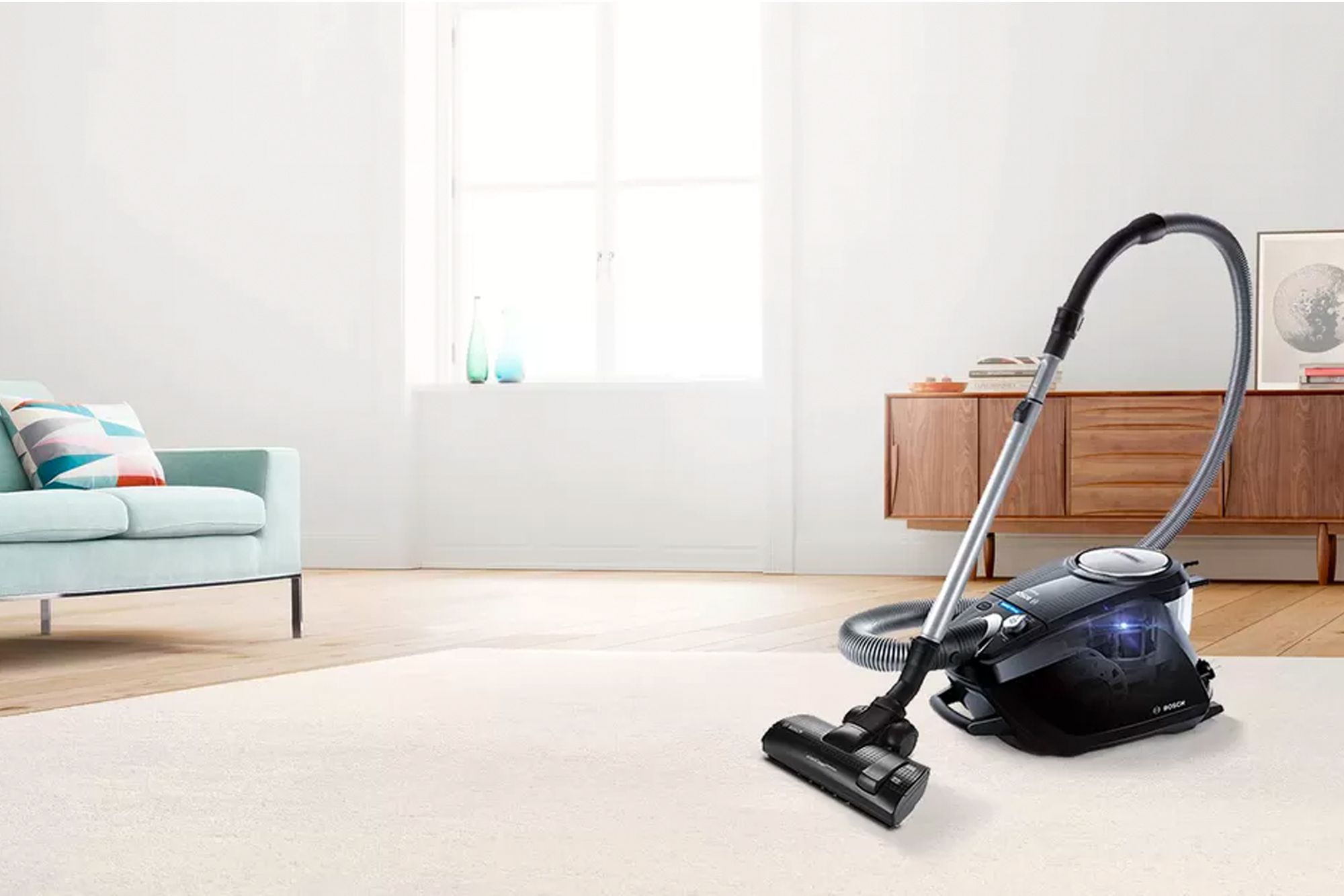 Bosch's bagged vacuum cleaner is ideal for those who suffer from allergies Image: Courtesy of Bosch