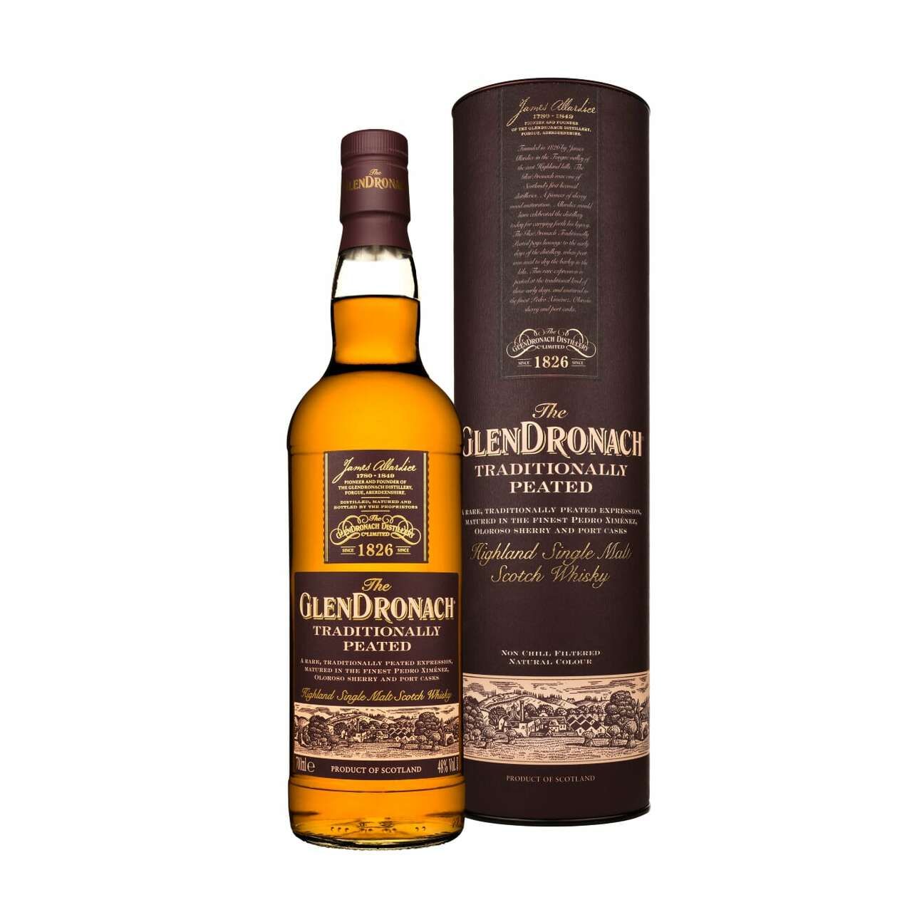 THE GLENDRONACH TRADITIONALLY PEATED