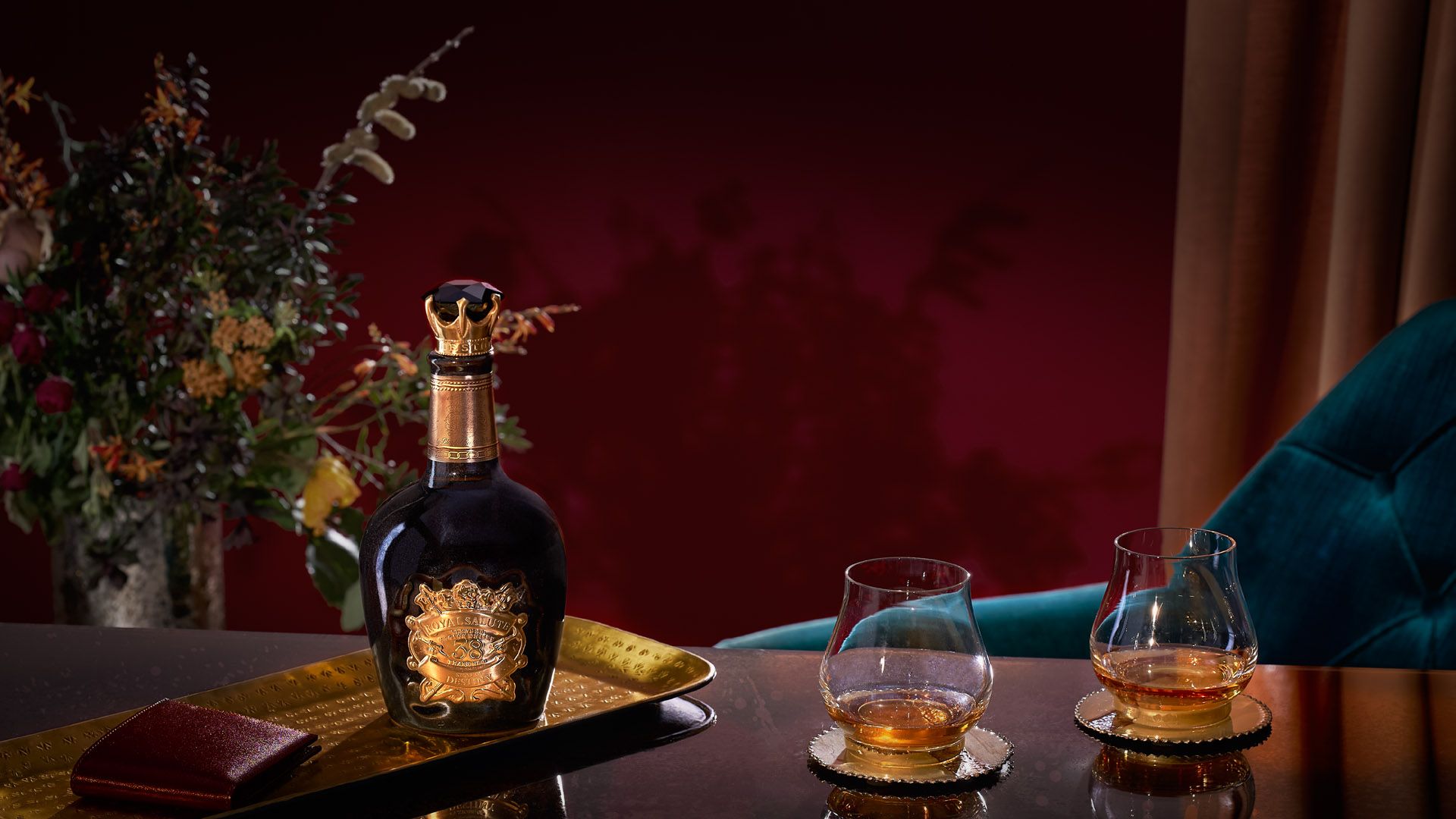 The Royal Salute Stone of Destiny 38 Year Old is Tan's favourite drink