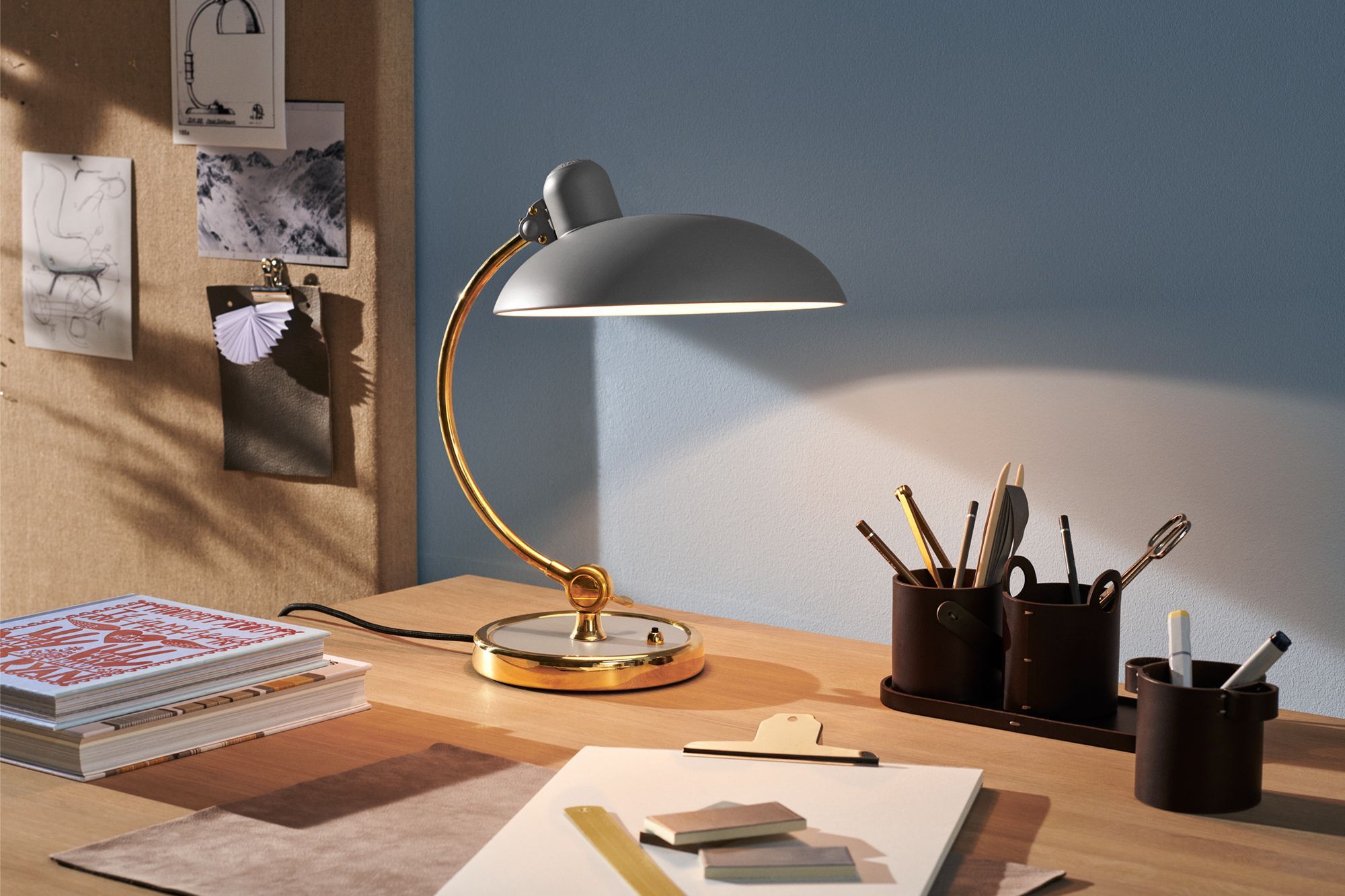 Opt for LED bulbs for lighting pieces such as this Fritz Hansen Kaiser Idell table lamp by Christian Dell, from W.Atelier Photo: Courtesy of Fritz Hansen