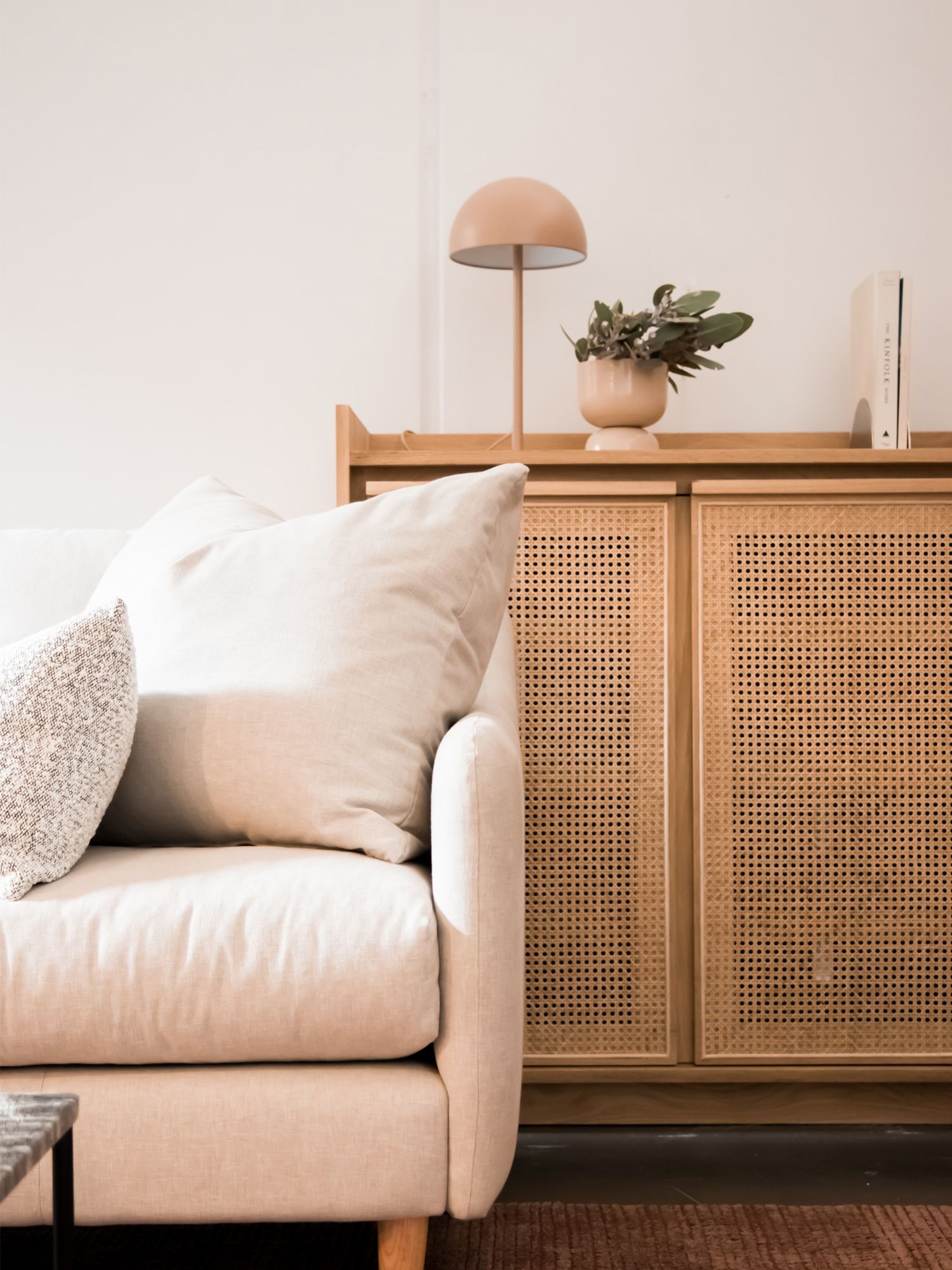 Avoid materials such as leather and suede for furnishings such as your sofa