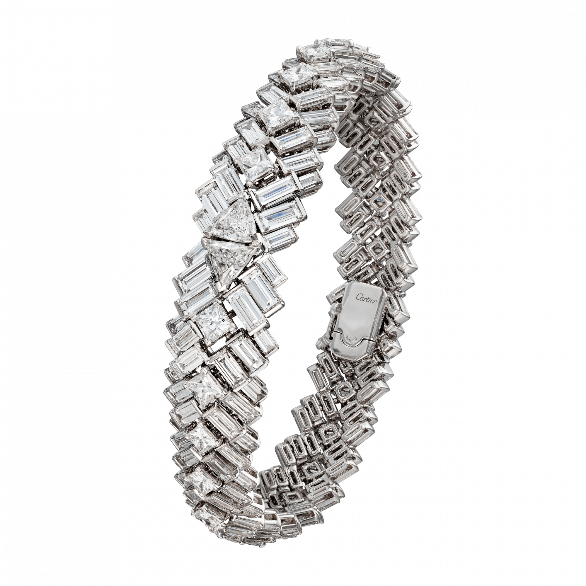 Reflection de Cartier系列鑽石手環by Cartier。