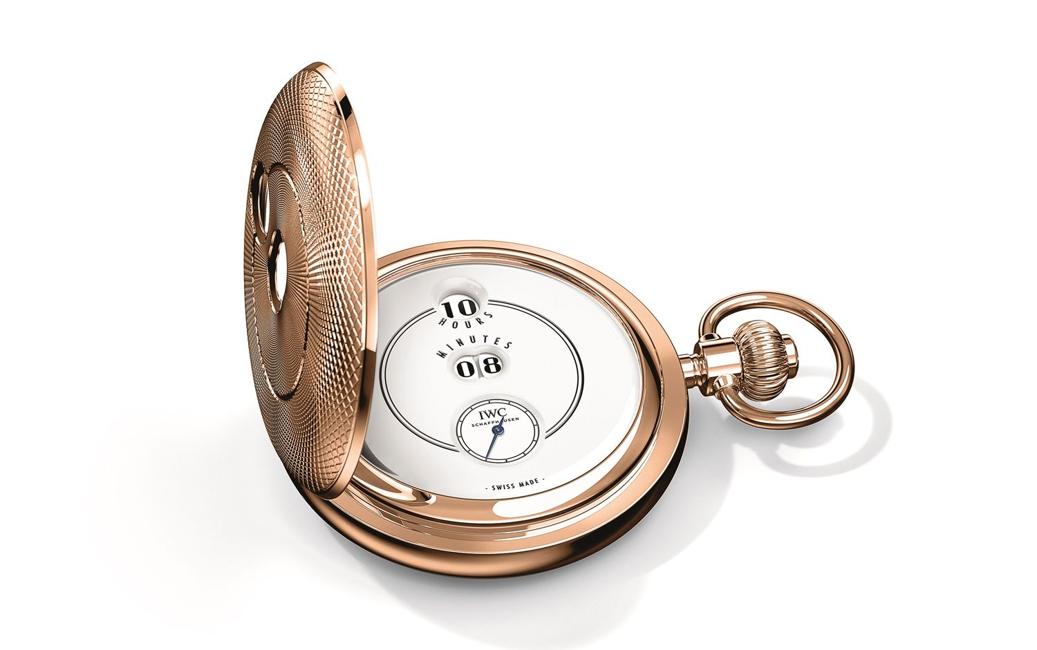 致敬波威柏(Pallweber)150週年特別版懷錶by Iwc。
