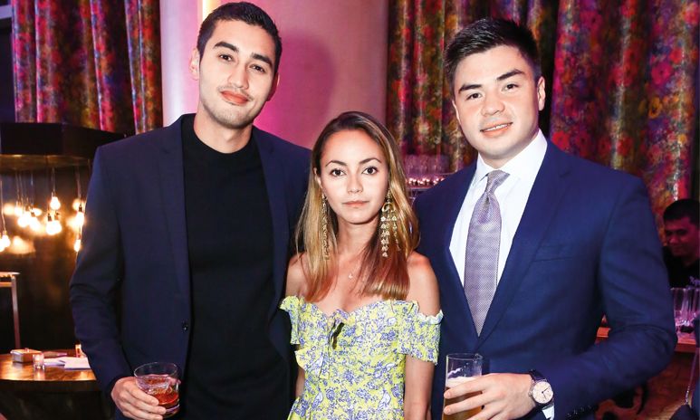 菲律賓 Commonwealth精品店的創辦人Michael Concepcion, 身兼電台主持人與創業投資人的Katrina Razon與嘉賓Mikkel Puyat,一同向其他入選者致敬